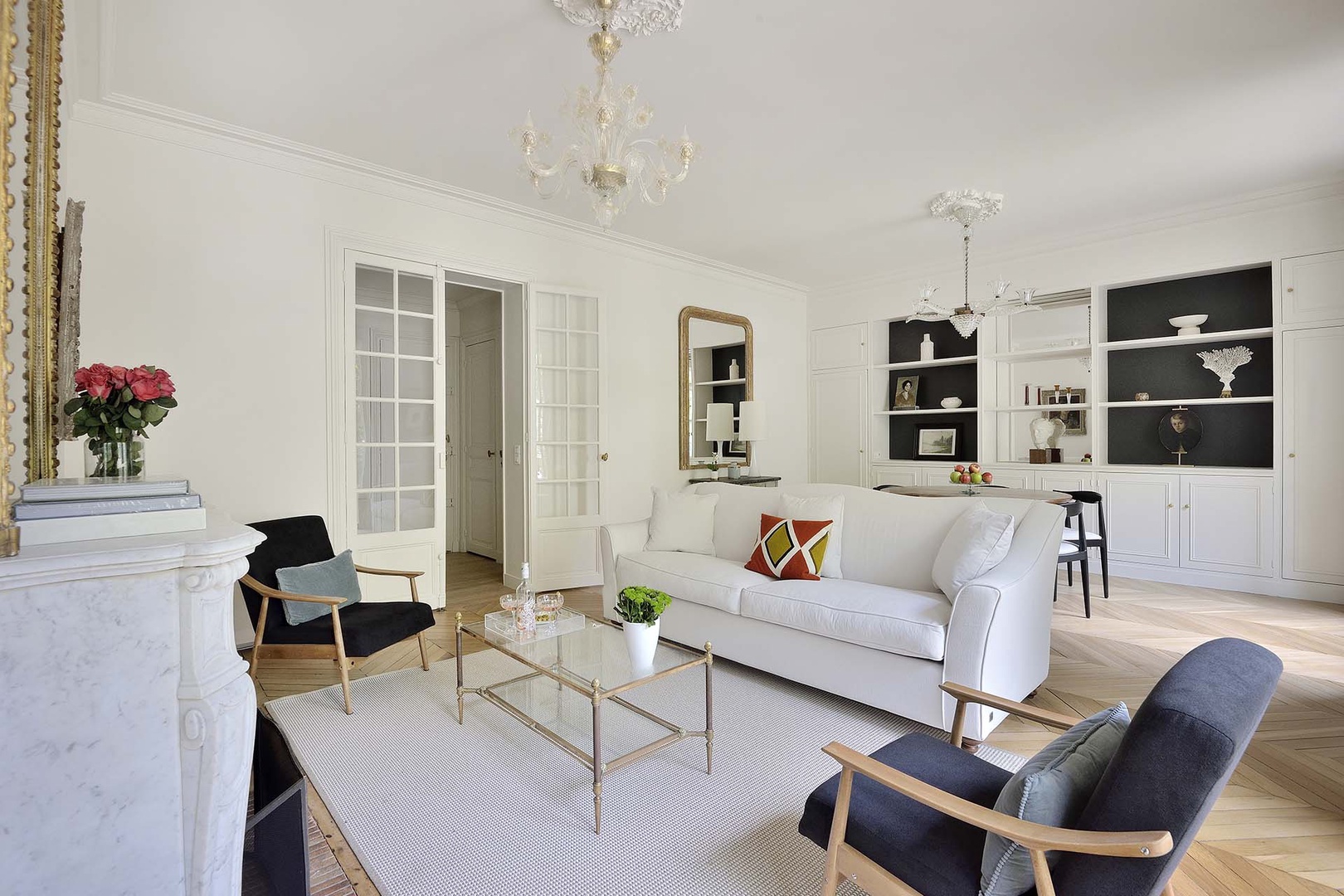Plenty of room to relax in the living room.