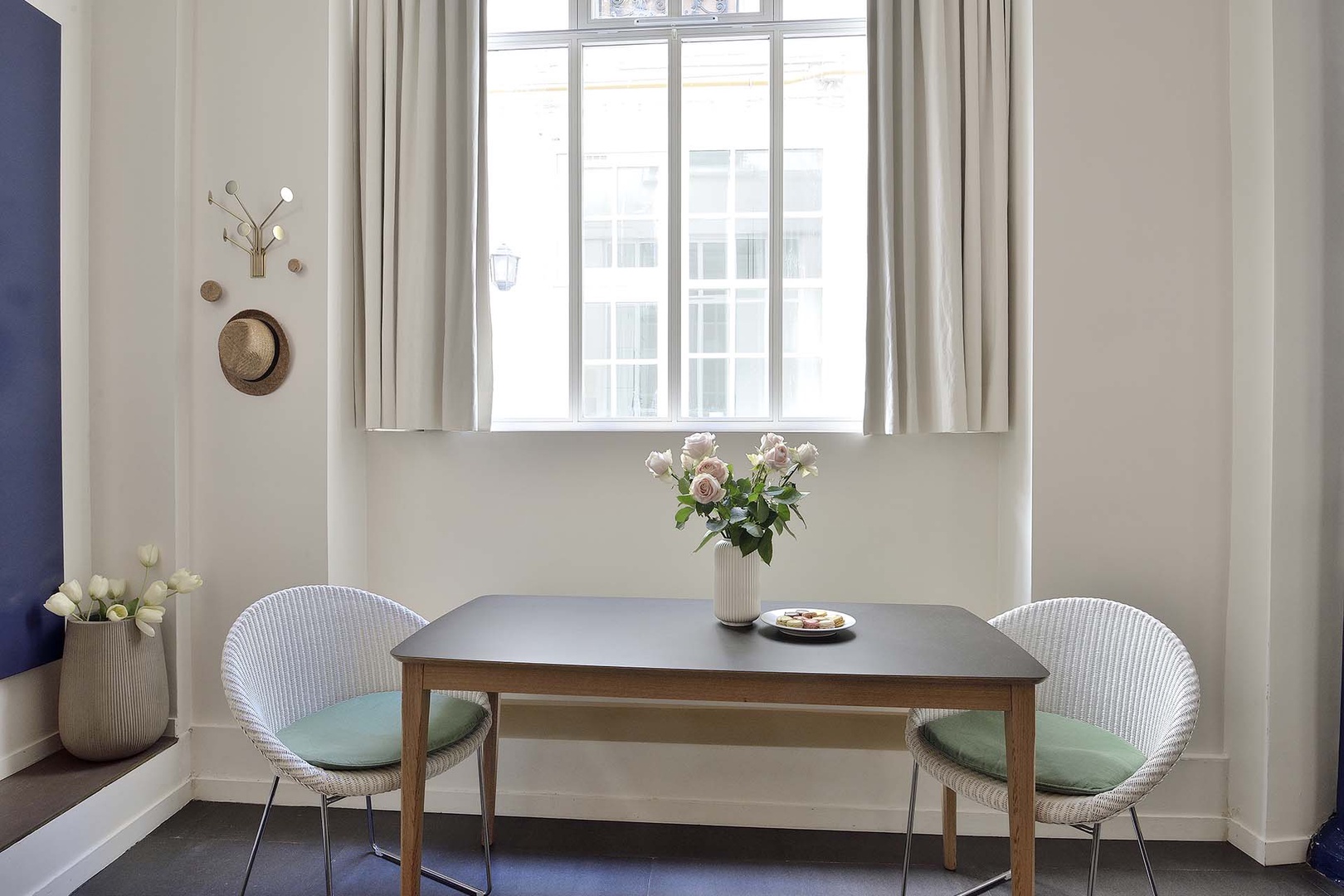 Charming spot to enjoy dining at home.