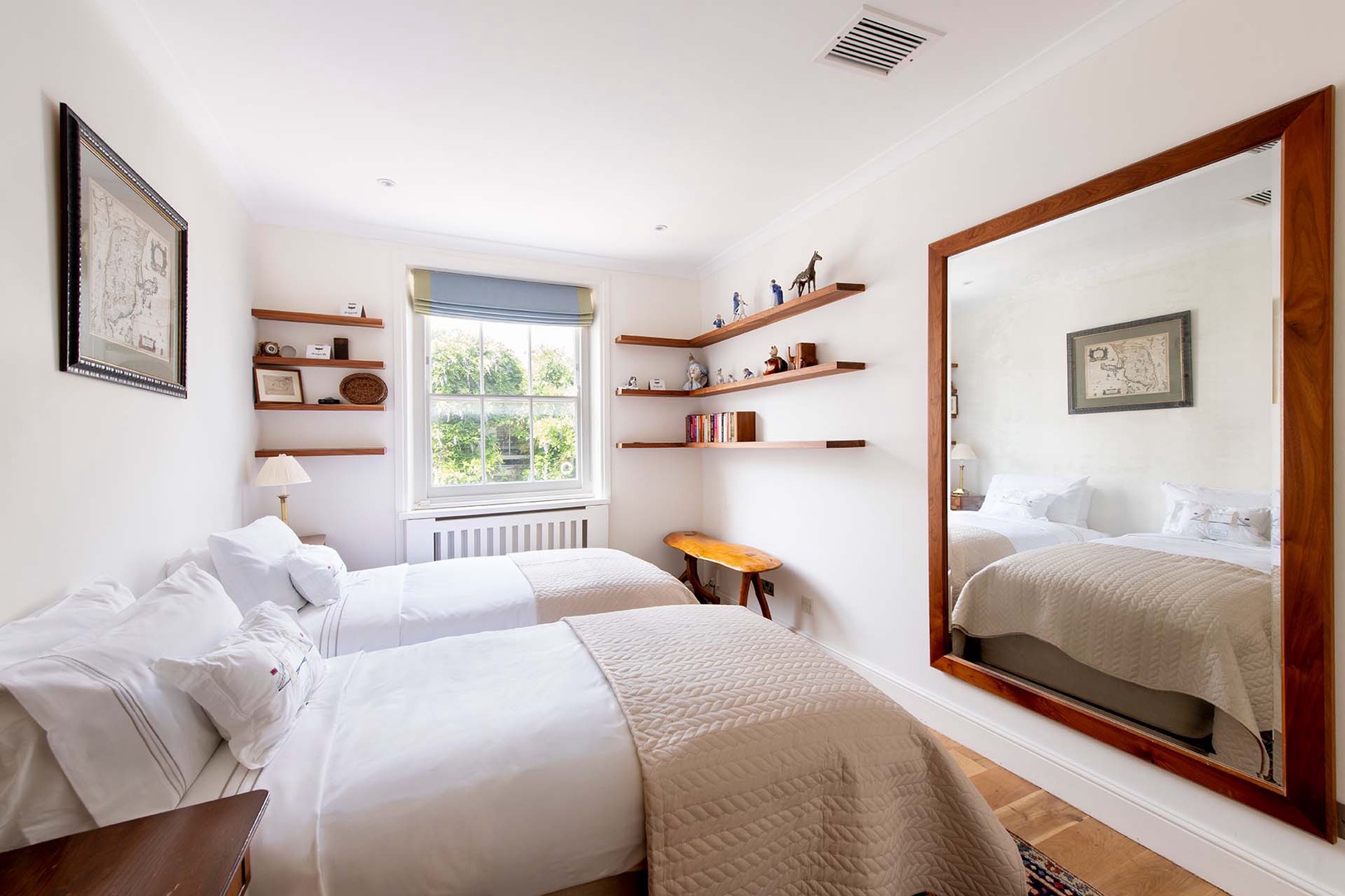 Beds can also be prepared separately in bedroom 2.