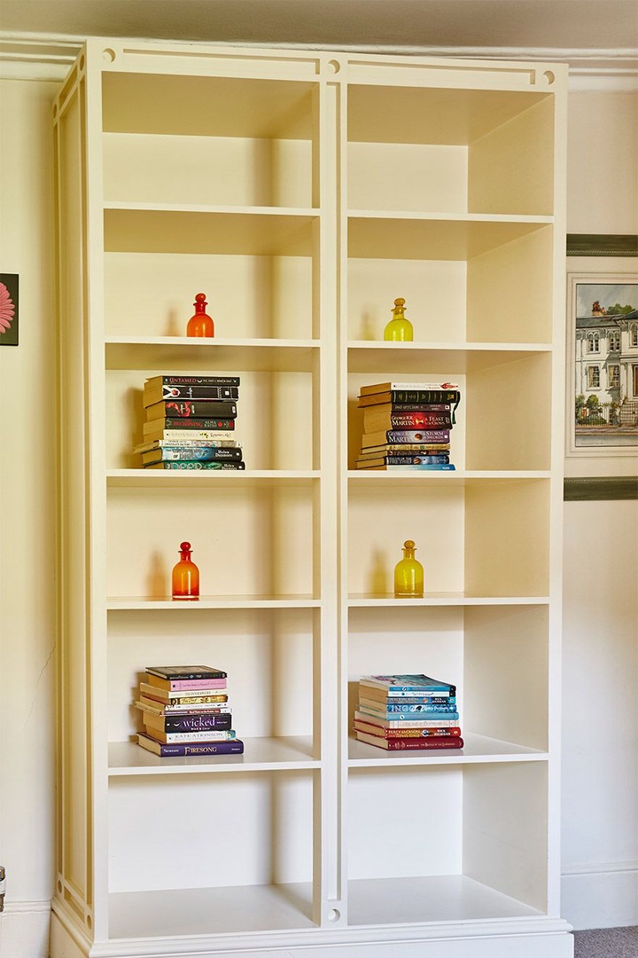 Large bookcase perfect for storing little toys and nick nacks