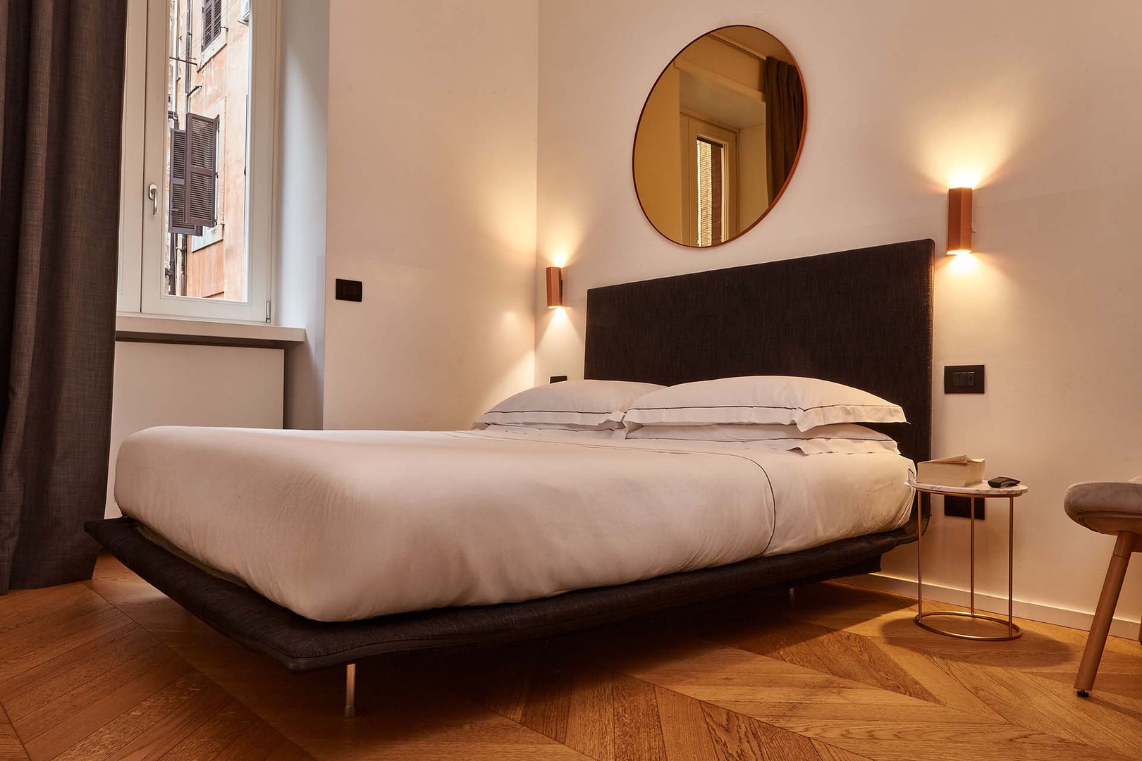 A beautiful mix of style and comfort in bedroom 2.