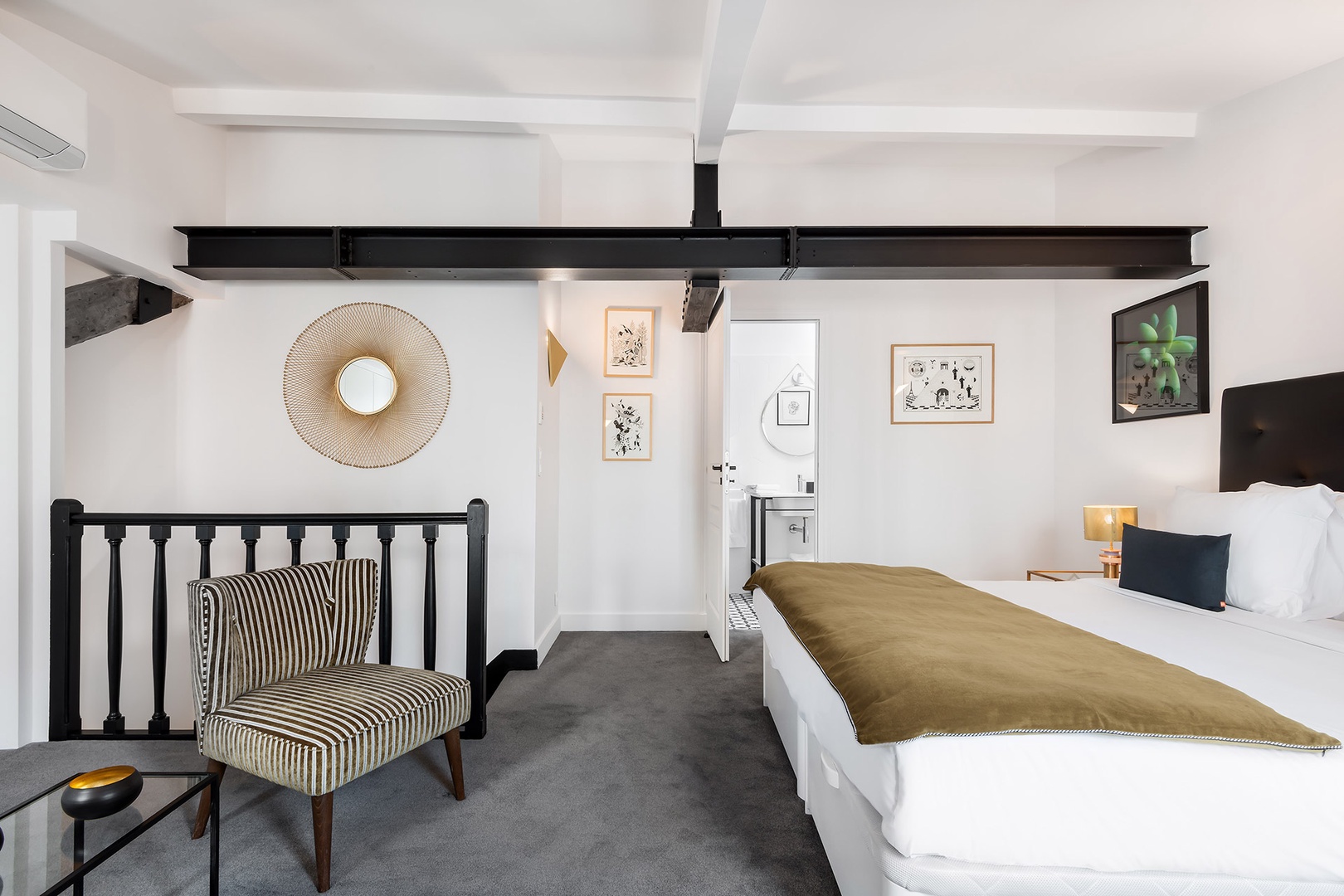 Enjoy the calming, pristine bedroom 3 on the upper level.
