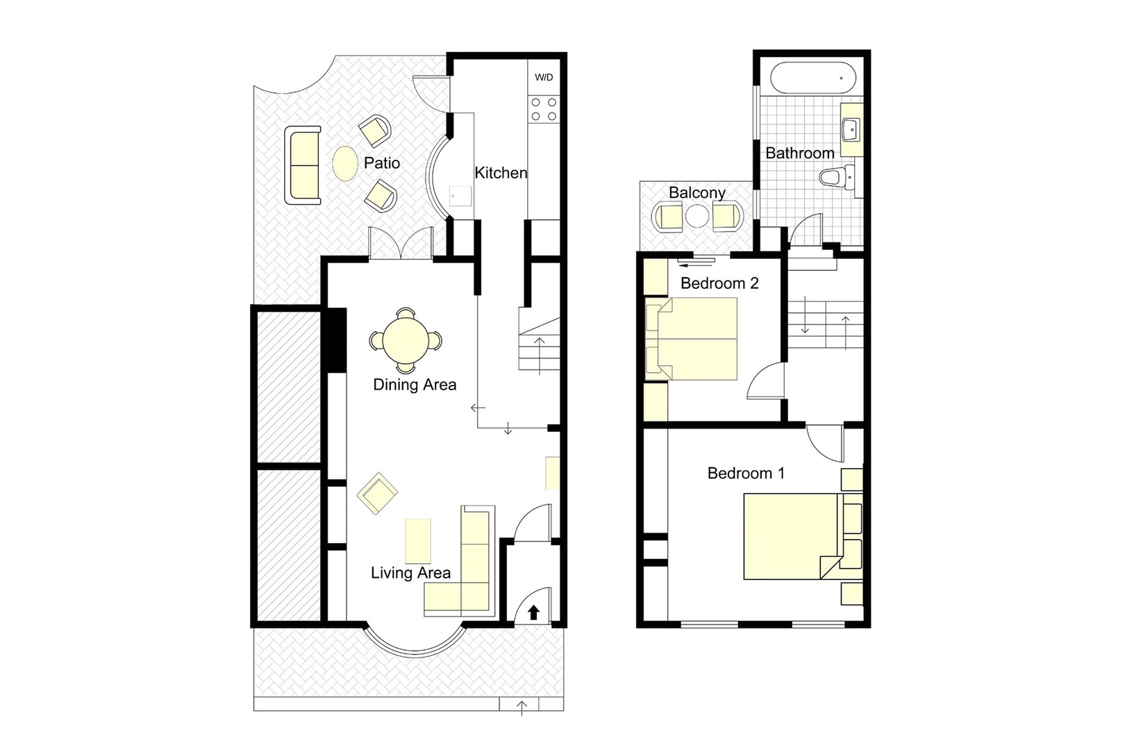Holland Cottage floorplan