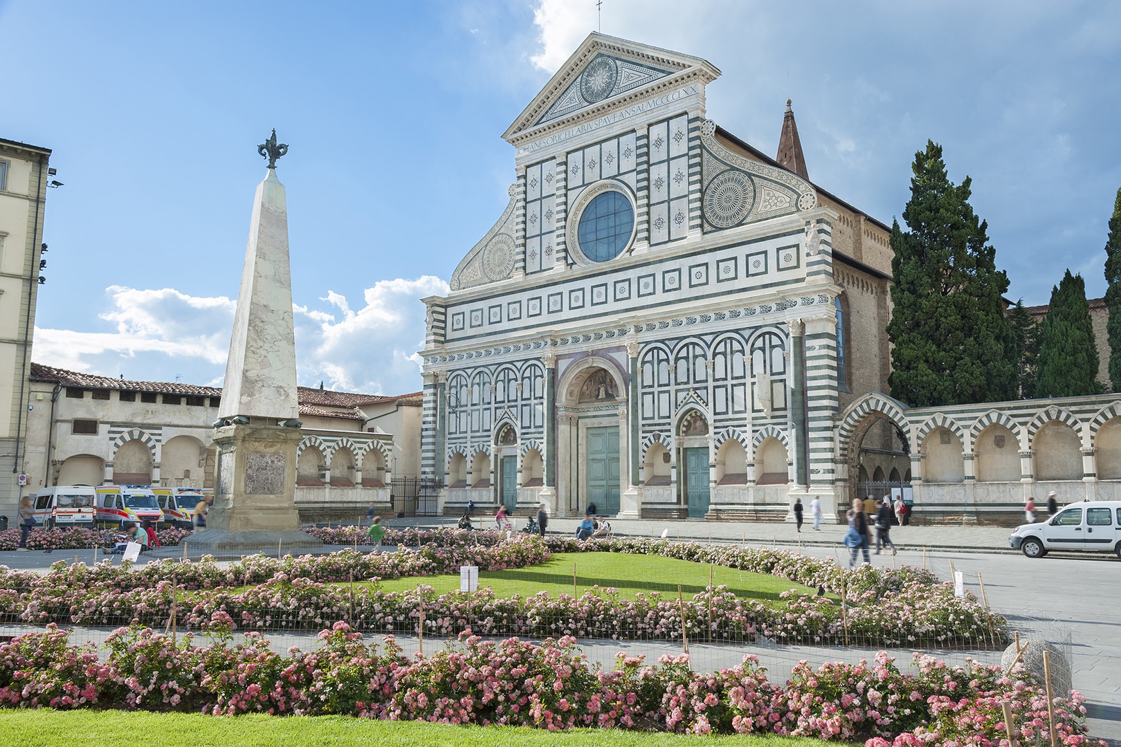 The Borgo Ognissanti neighborhood is conveniently near Santa Maria Novella.