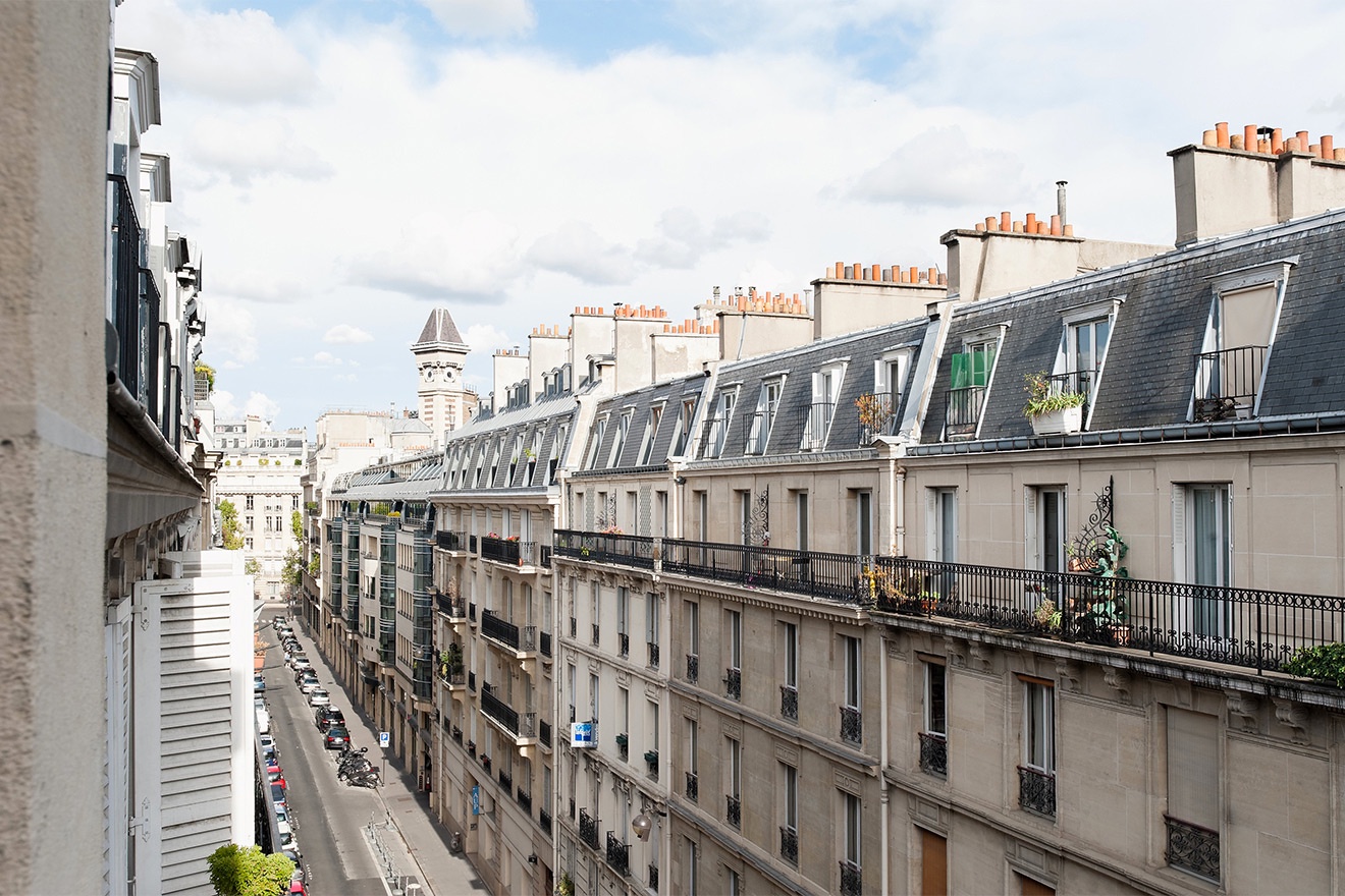 Classic Parisian views in the elegant 7th arrondisement