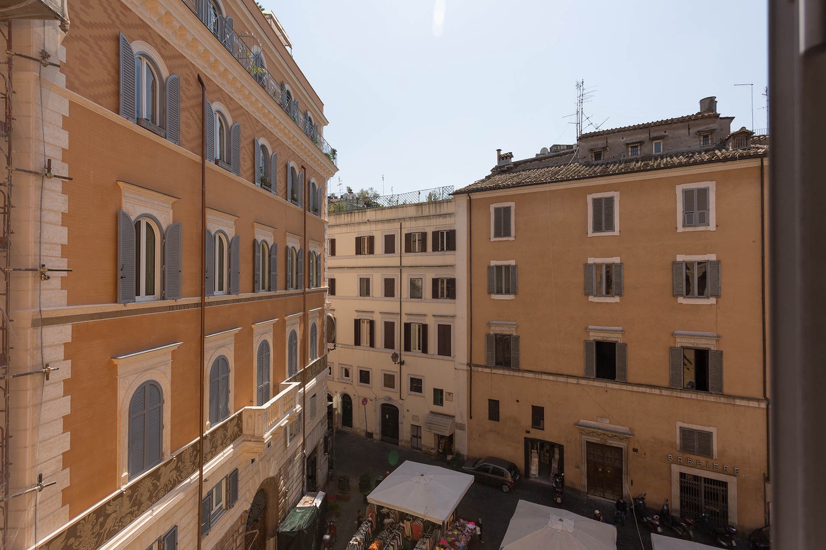 Enjoy the views of Piazza Navona from Tartini Melody