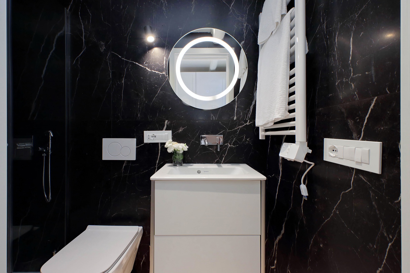 Plenty of space to make starting your day convenient.