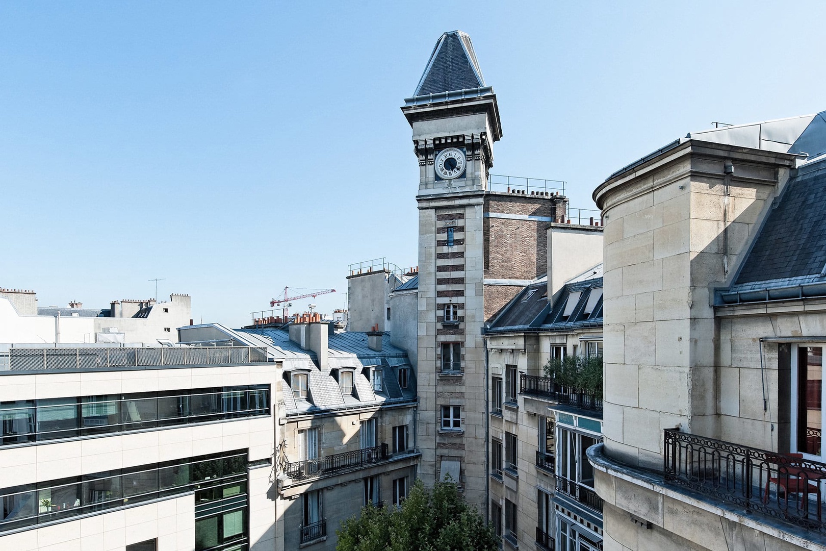 Charming Parisian architecture out your window.