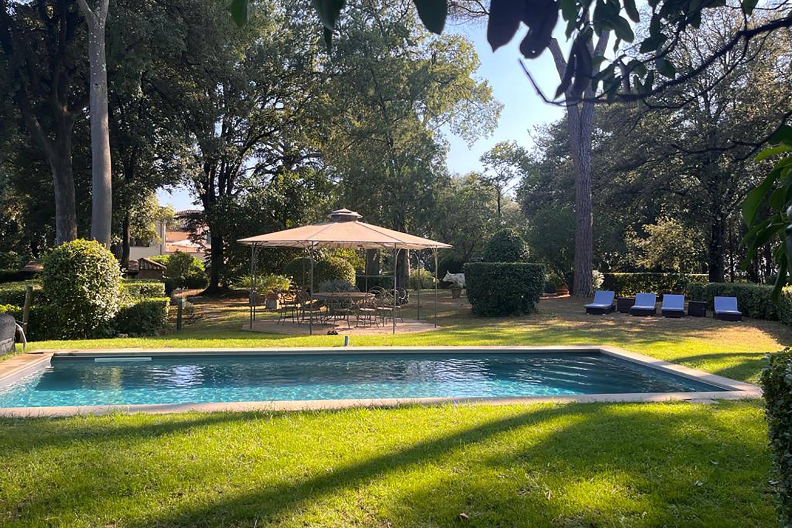 Enjoy relaxing by the pool when you're not out exploring Florence, Fiesole or the rest of Tuscany.