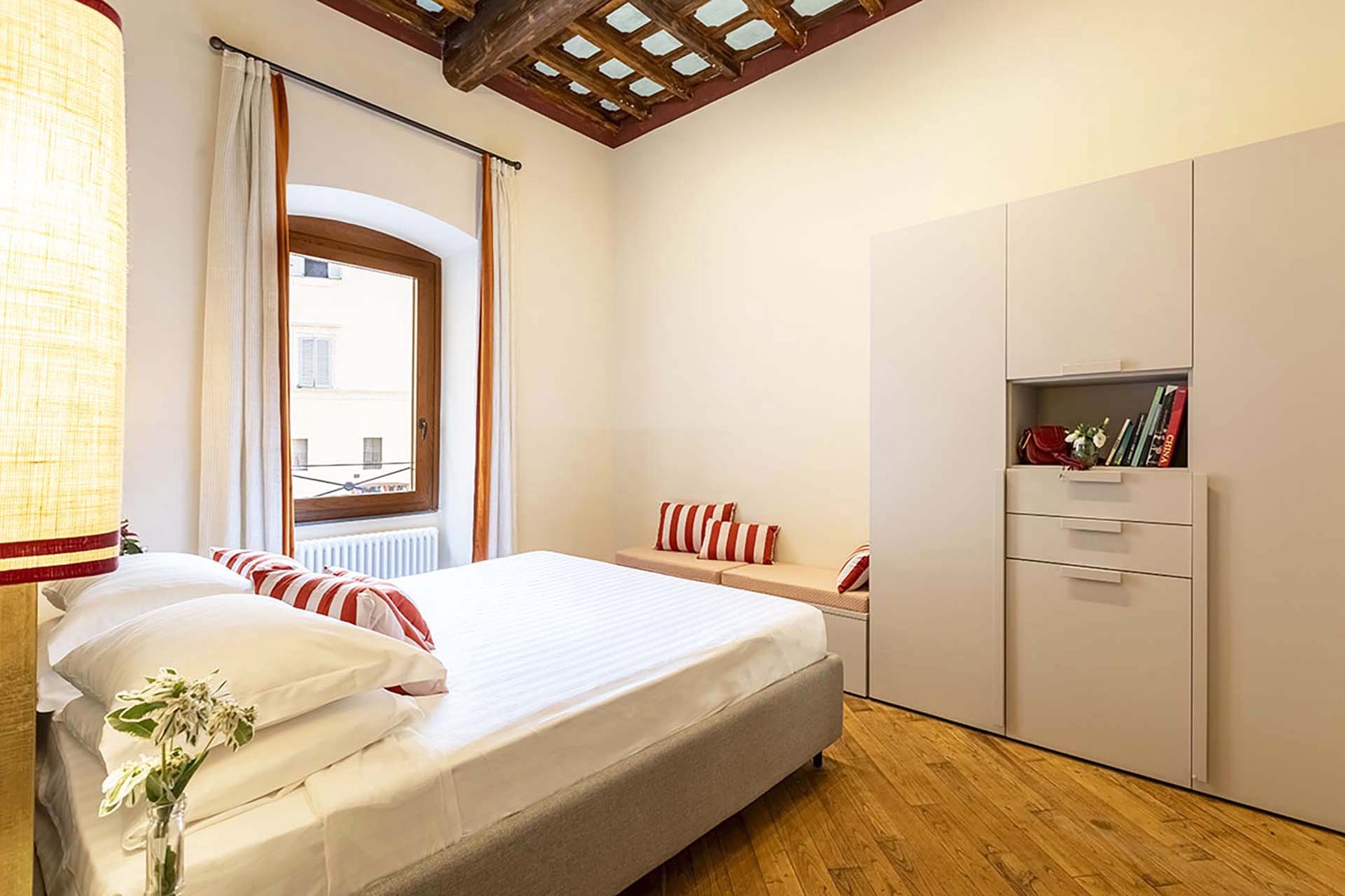 Built-in storage in bedroom 2.