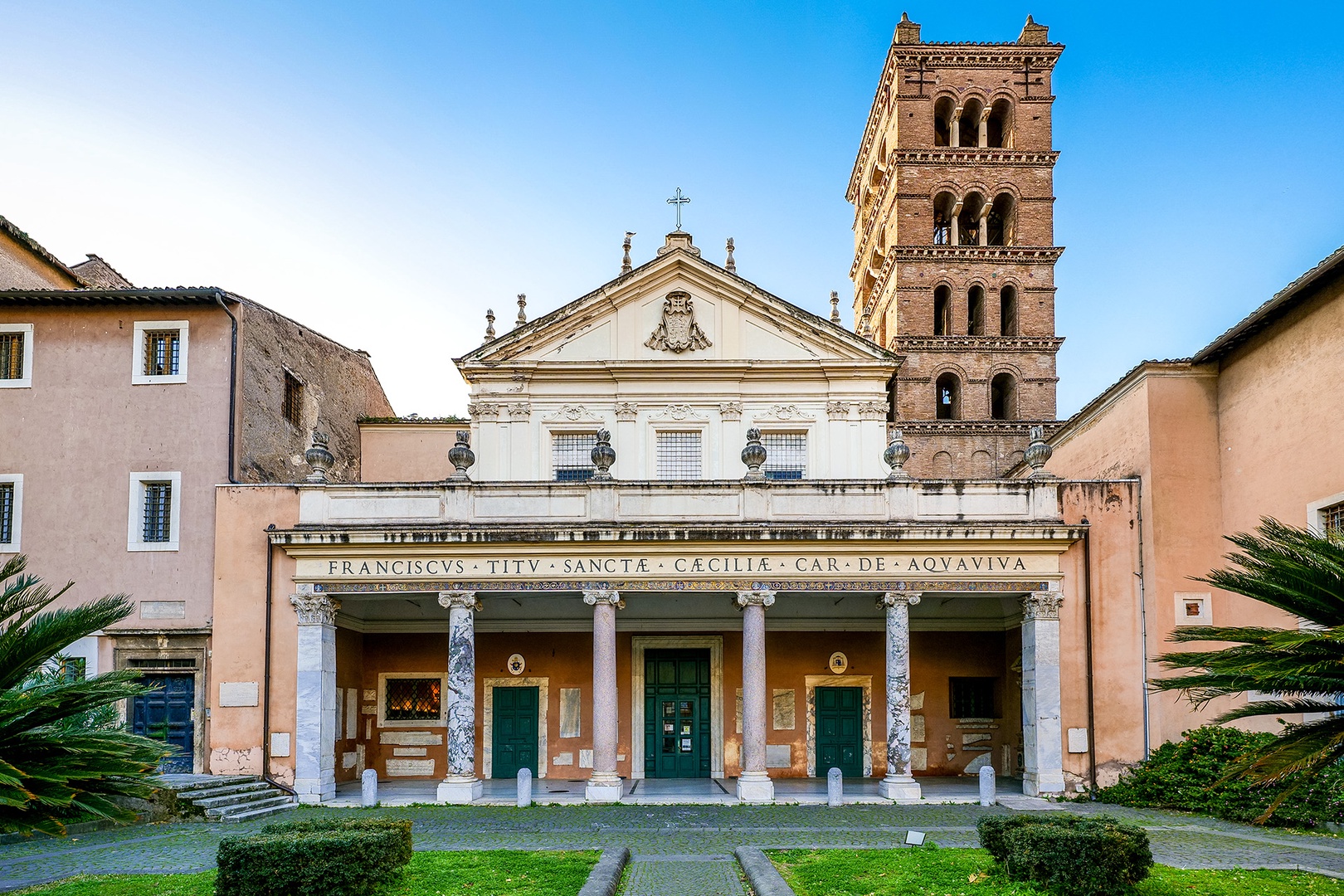 Visit the historic Basilica di Santa Cecilia in Trastevere.