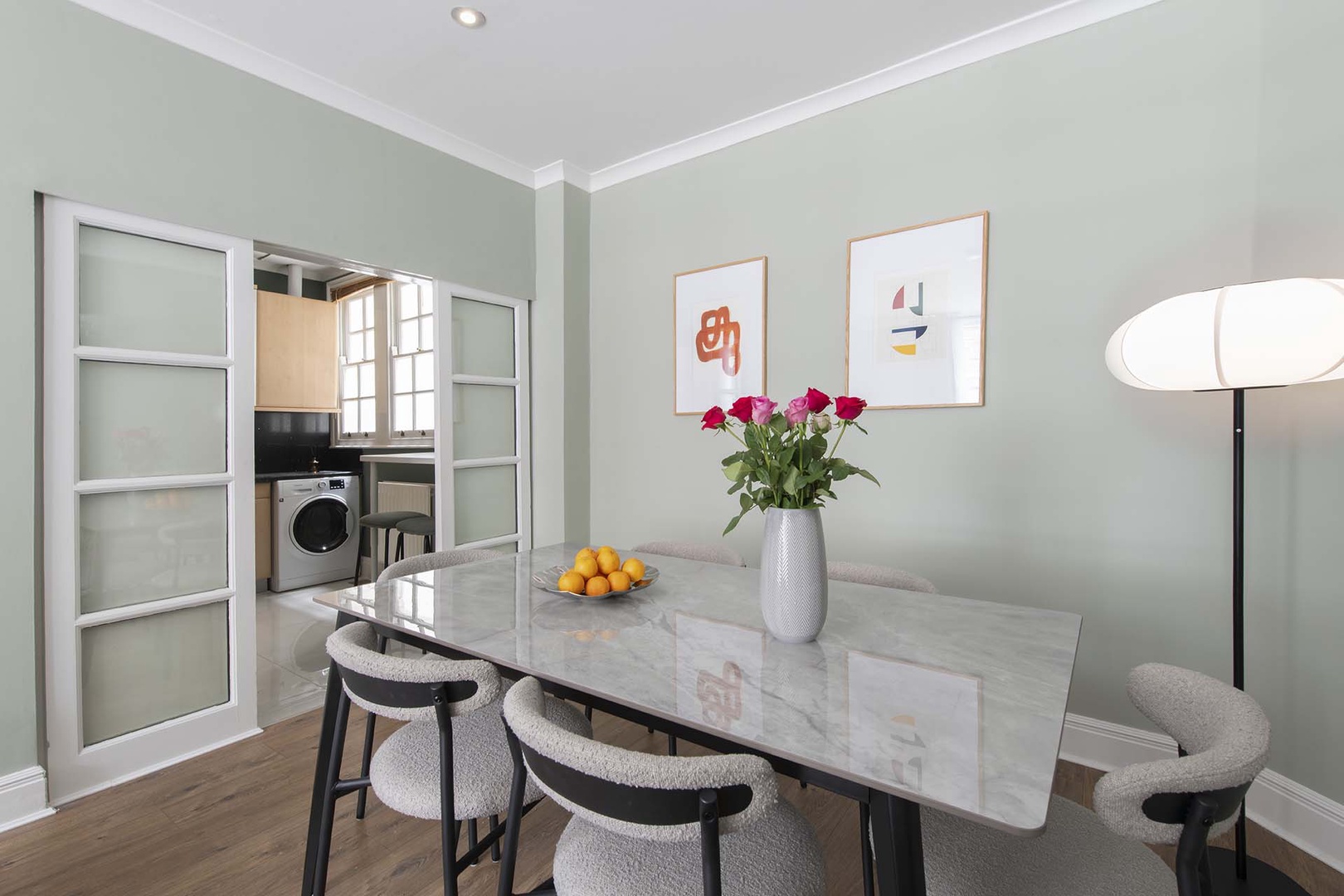 Enjoy relaxed family meals at home.