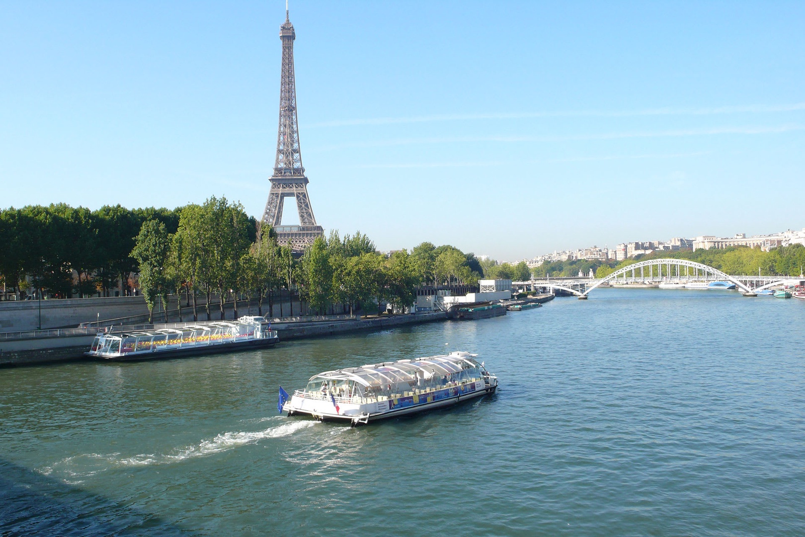 Stroll to the Seine from your apartment rental.