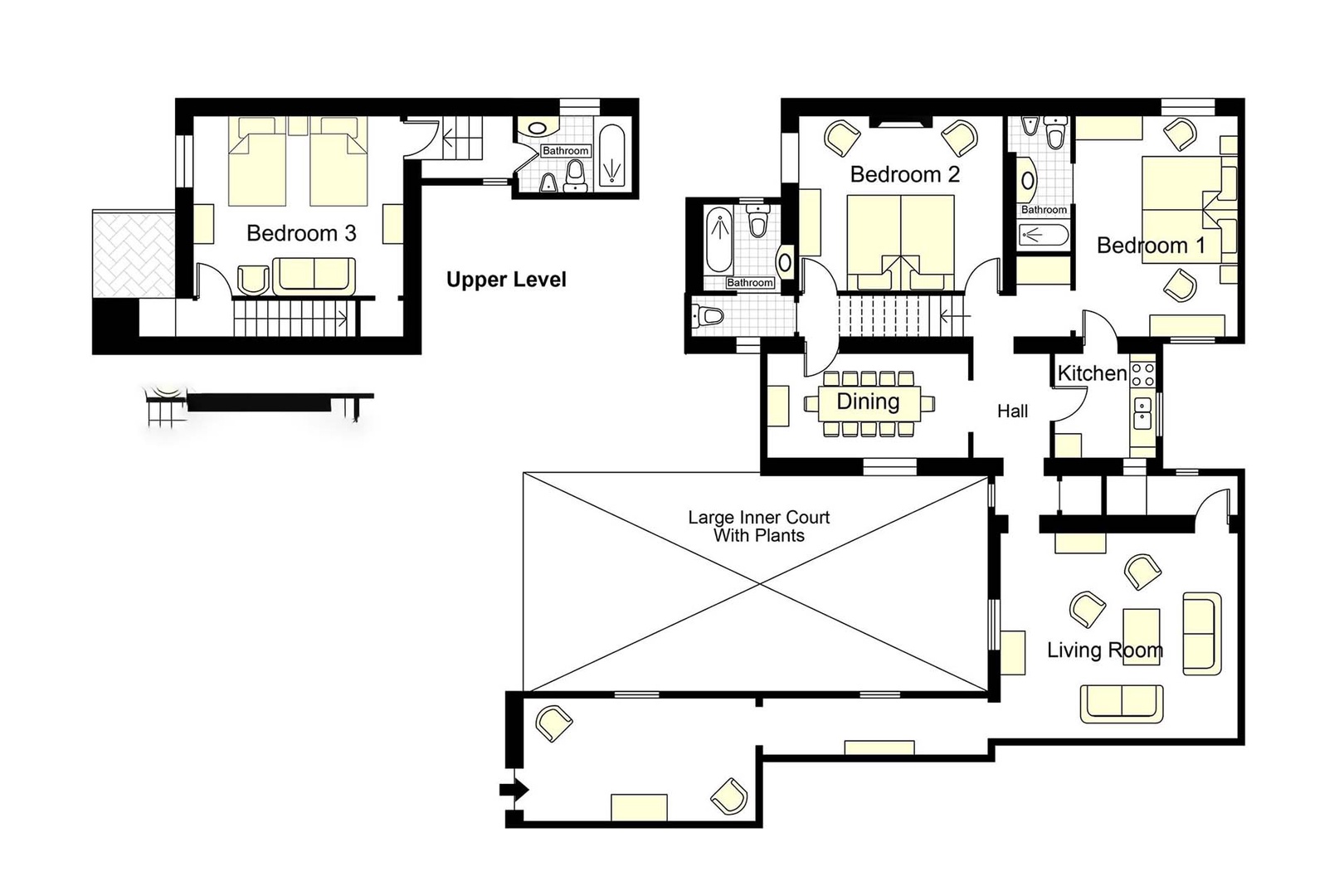 S Croce Donatello floorplan