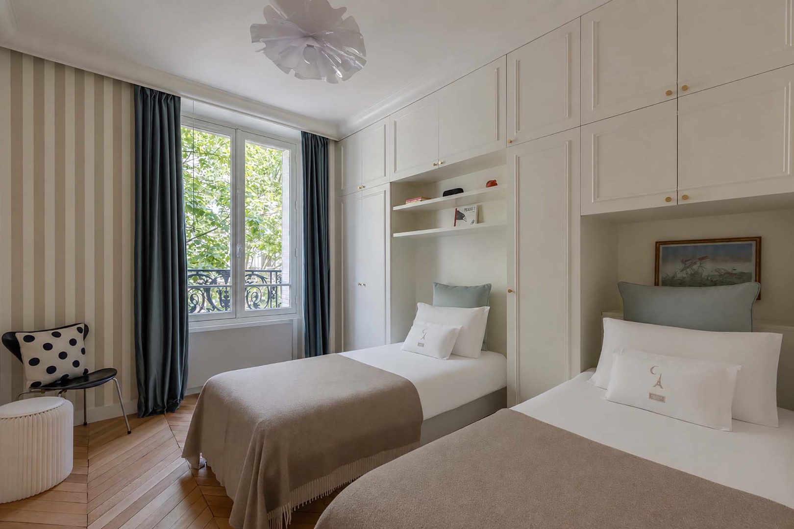 Bedroom 2 is well-designed and comfortable.
