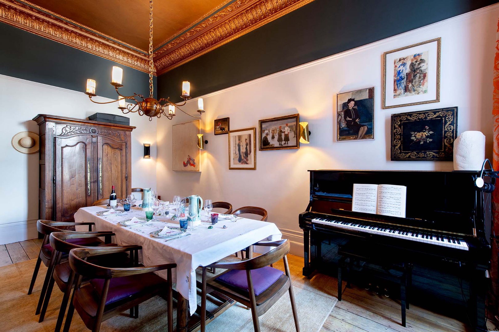 Separate dining room is a lovely feature.