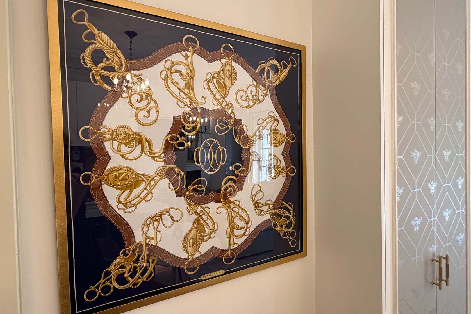 Find our Paris Perfect signature framed Hermès scarf.