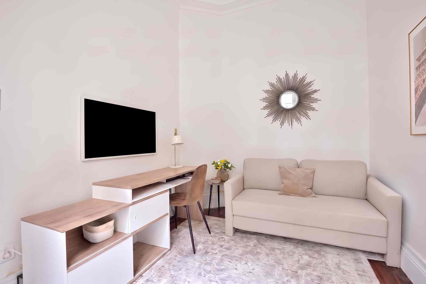 Bedroom 2 is also great as a work from home space.