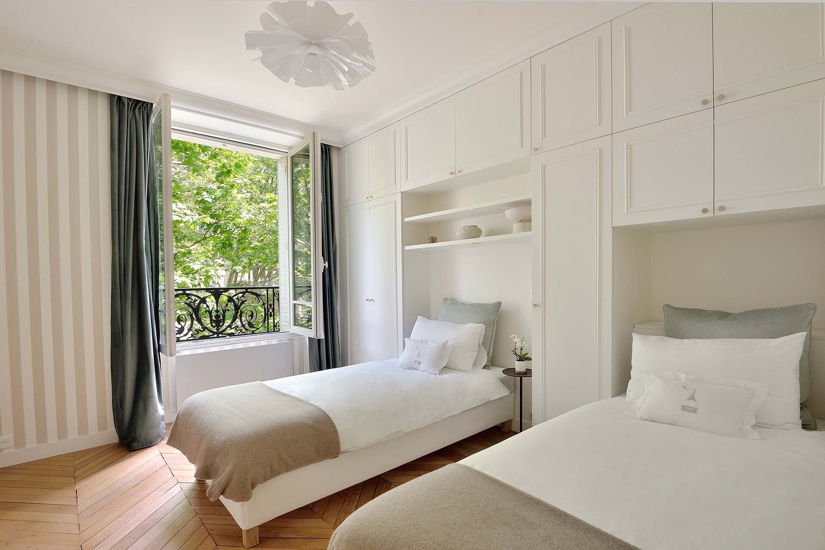 Bedroom 2 is well-designed and comfortable.