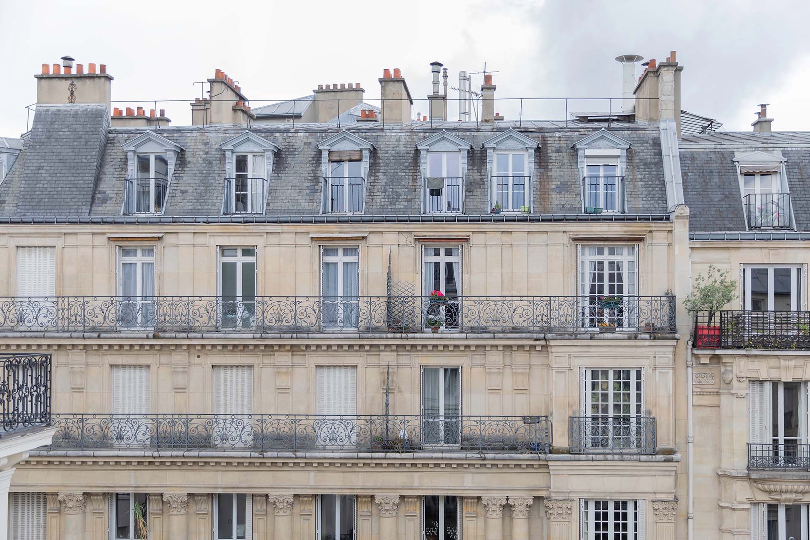 Charming Parisian views make the perfect backdrop.