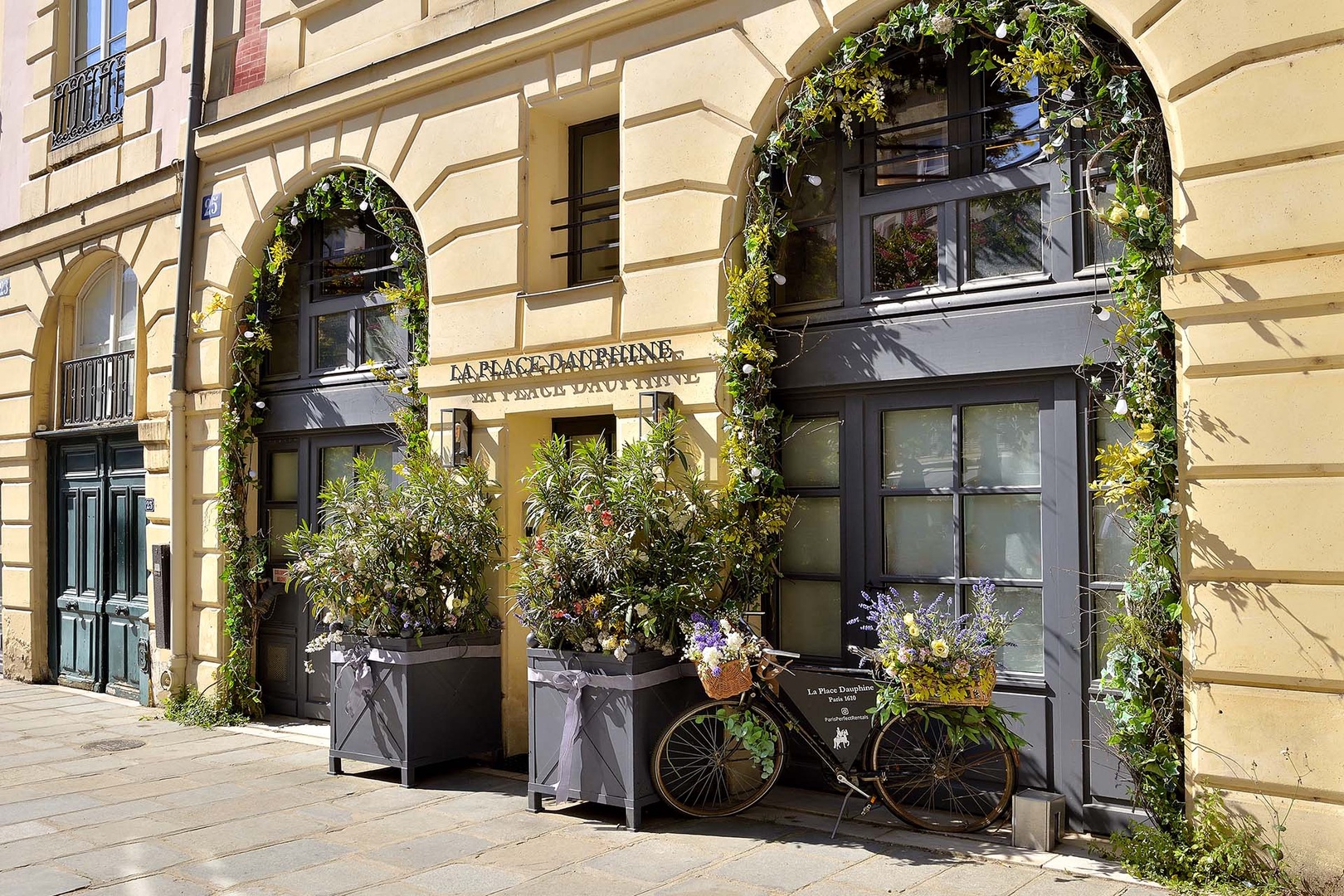 Entrance to Place Dauphine.