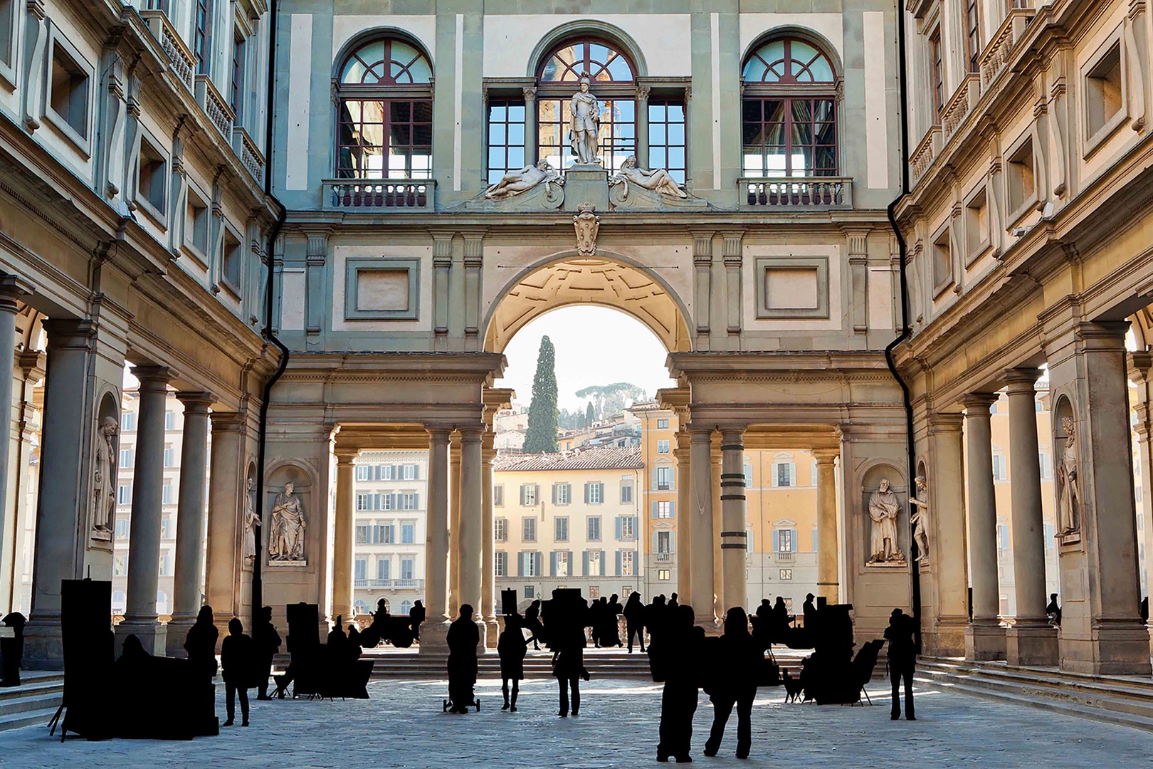 The Uffizi Gallery holds one of the finest and oldest collections of art since the time of Leonardo da Vinci.