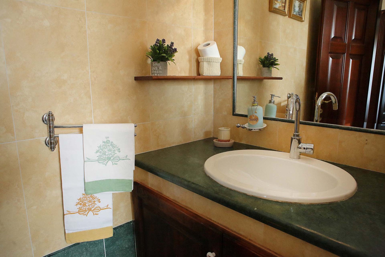 Bathroom 2 is located on the second floor.