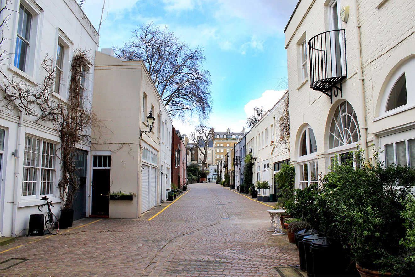 Middleton is set in a quiet Kensington mews.