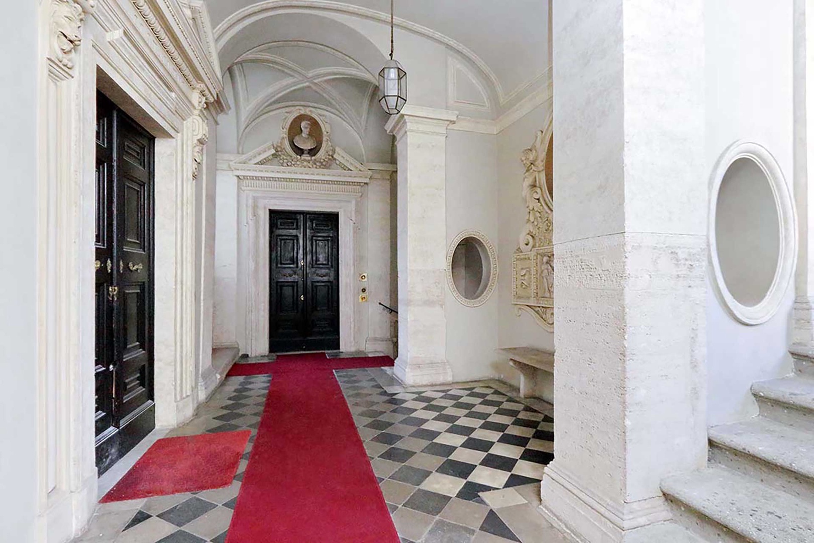 History haunts the halls of the palazzo.