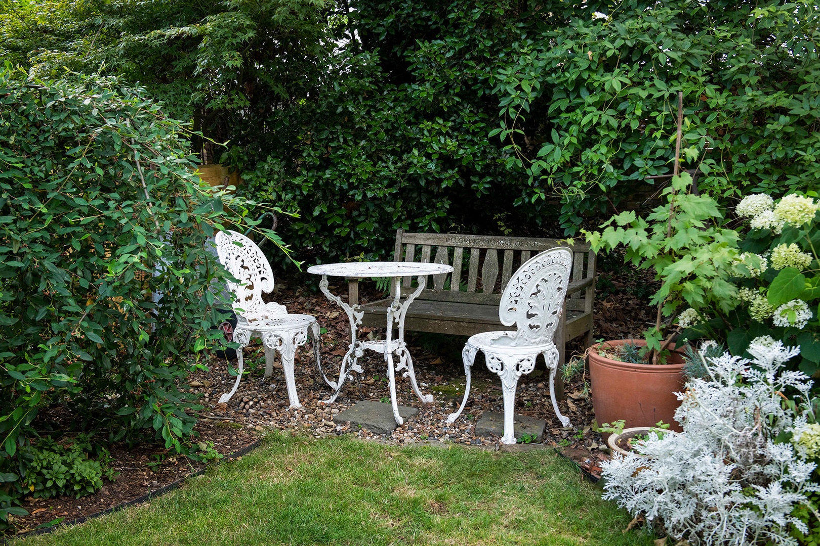 A quiet corner to relax in the heart of London.