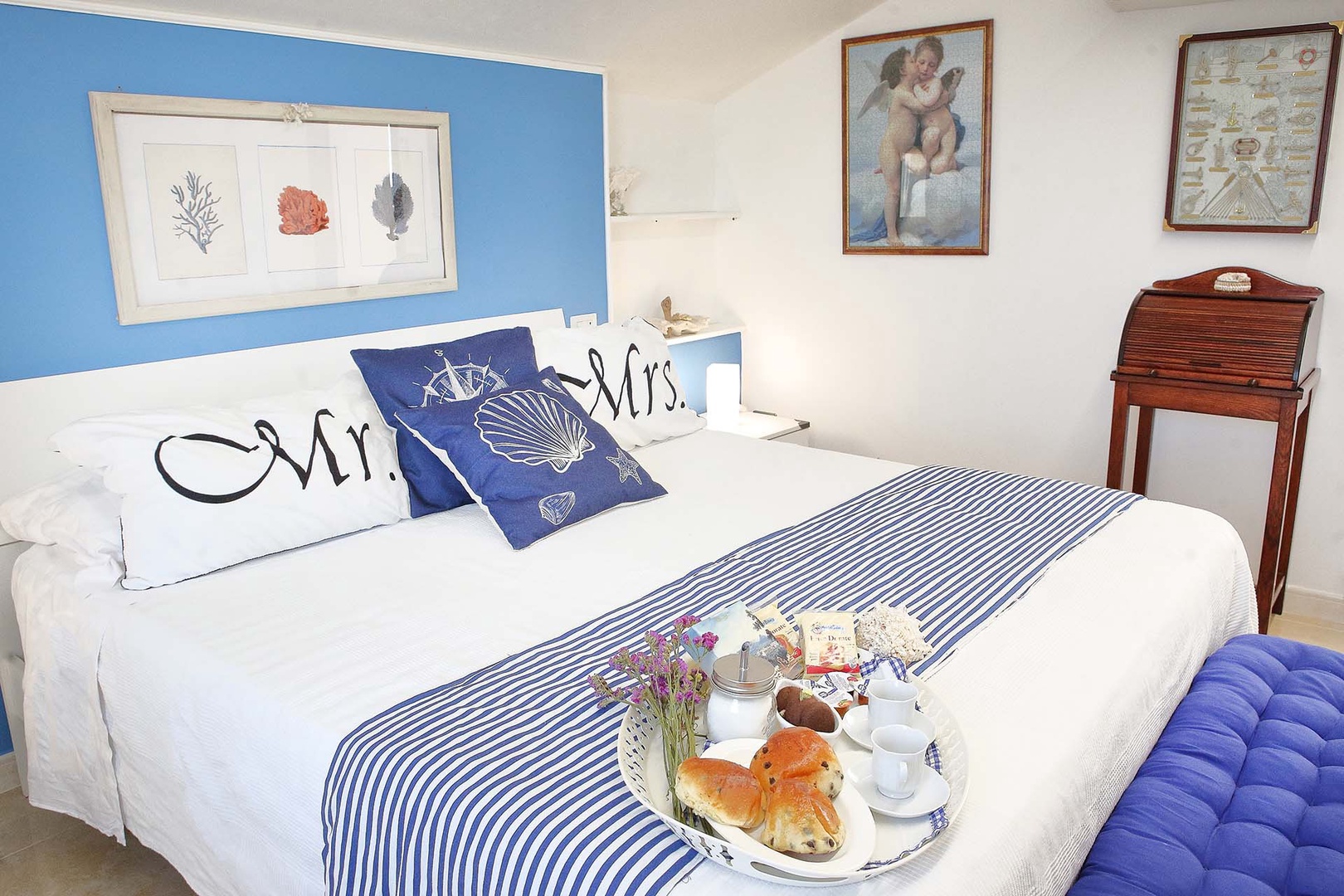 This villa has four comfortable bedrooms.