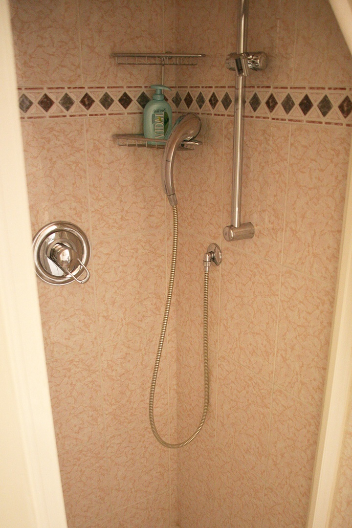 Shower in bathroom 2