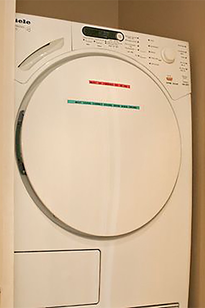 Top-of-the-line Miele dryer