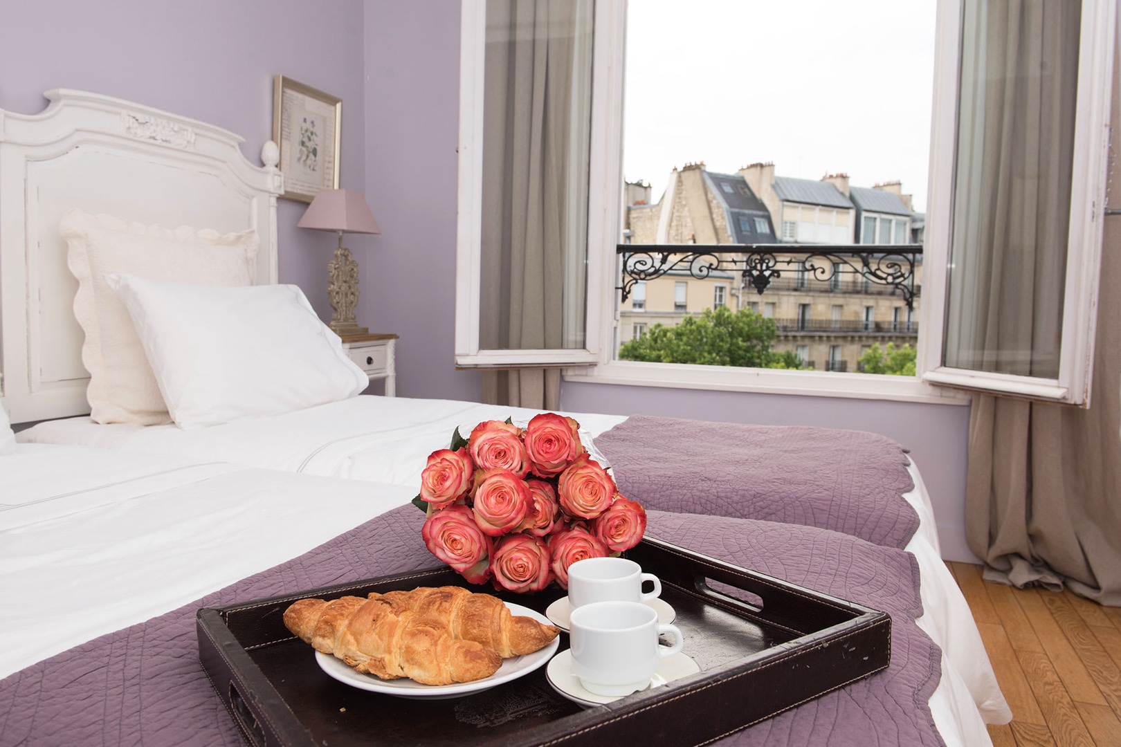 Sleep in and enjoy your breakfast in bed.