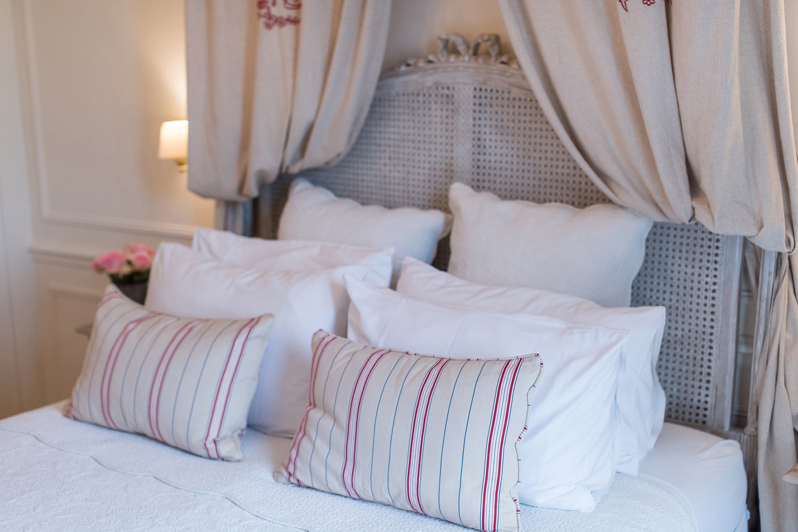 Sink into the luxurious bedding and get a good night's sleep.
