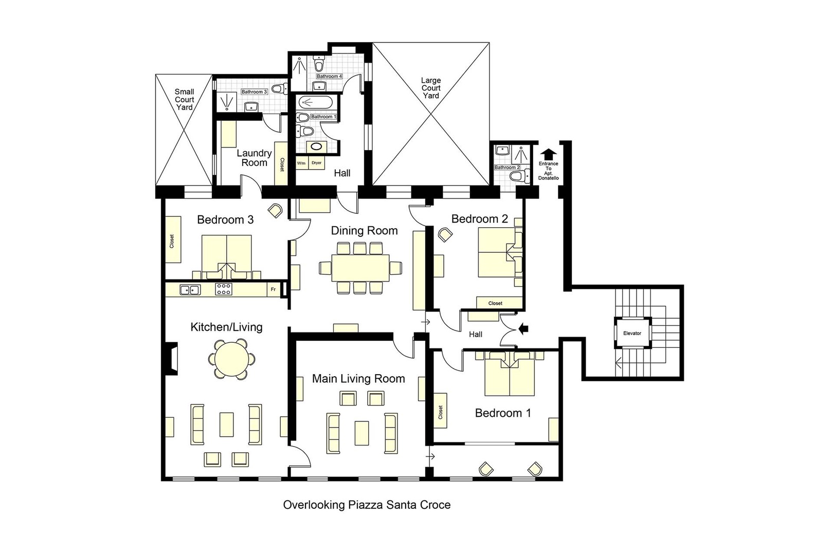 S Croce Medici floorplan