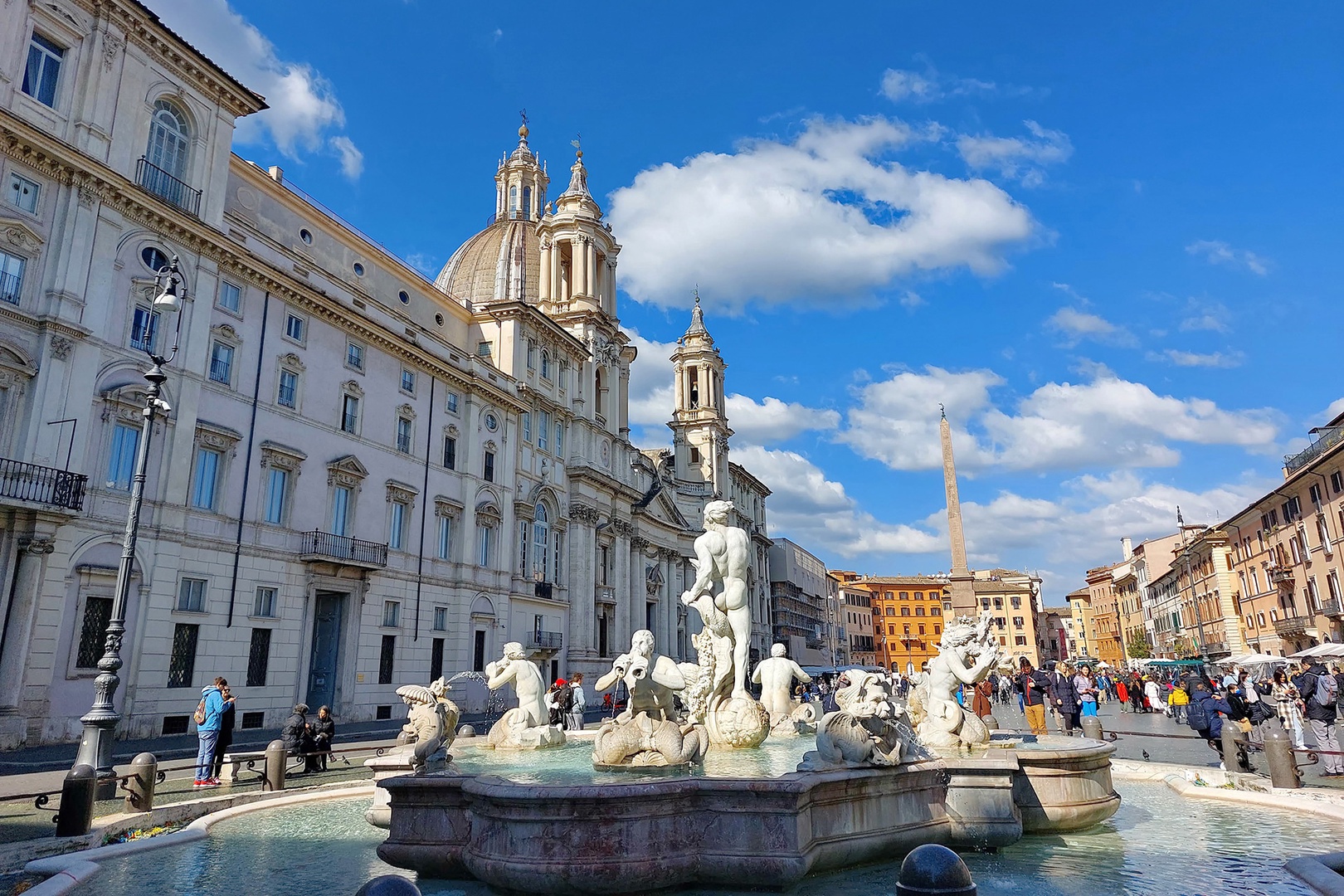 Piazza Navona is practically at your doorstep