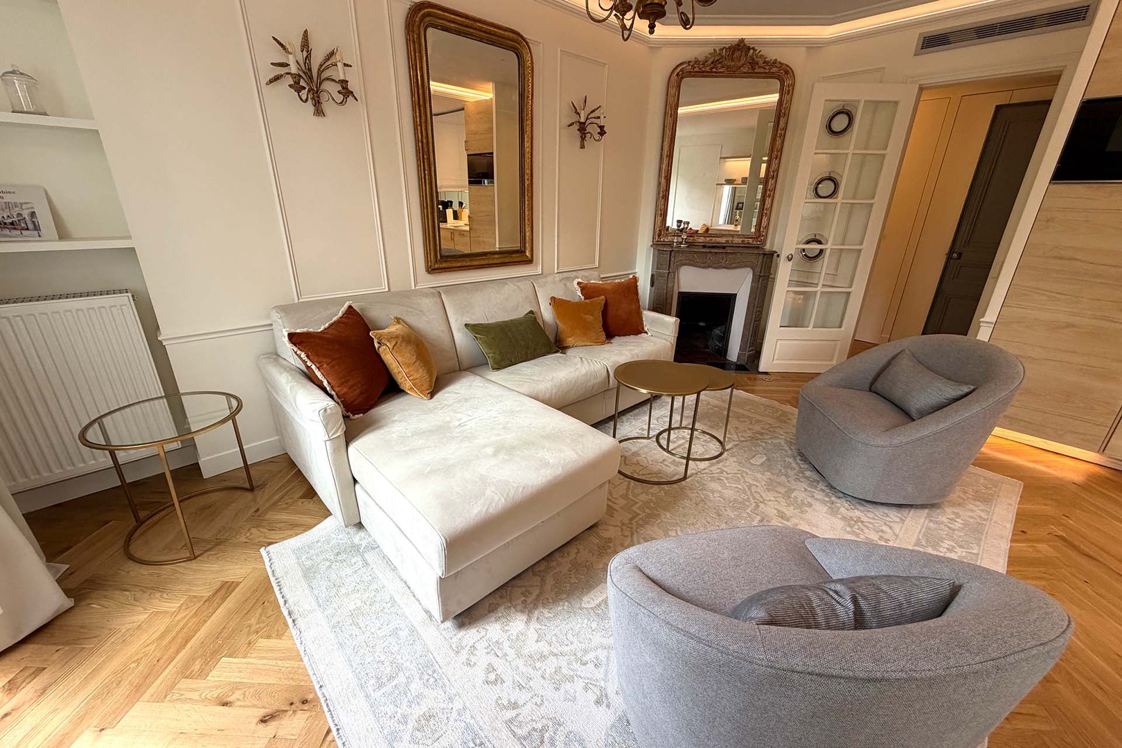 Beautifully designed for conversation and relax.