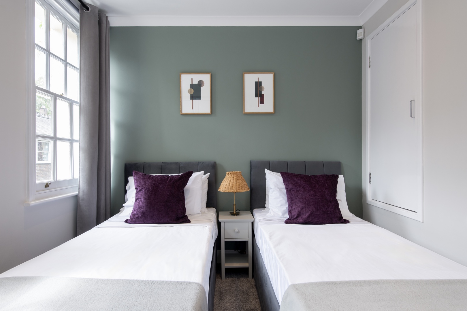 Bedroom 2 is located on the second floor.