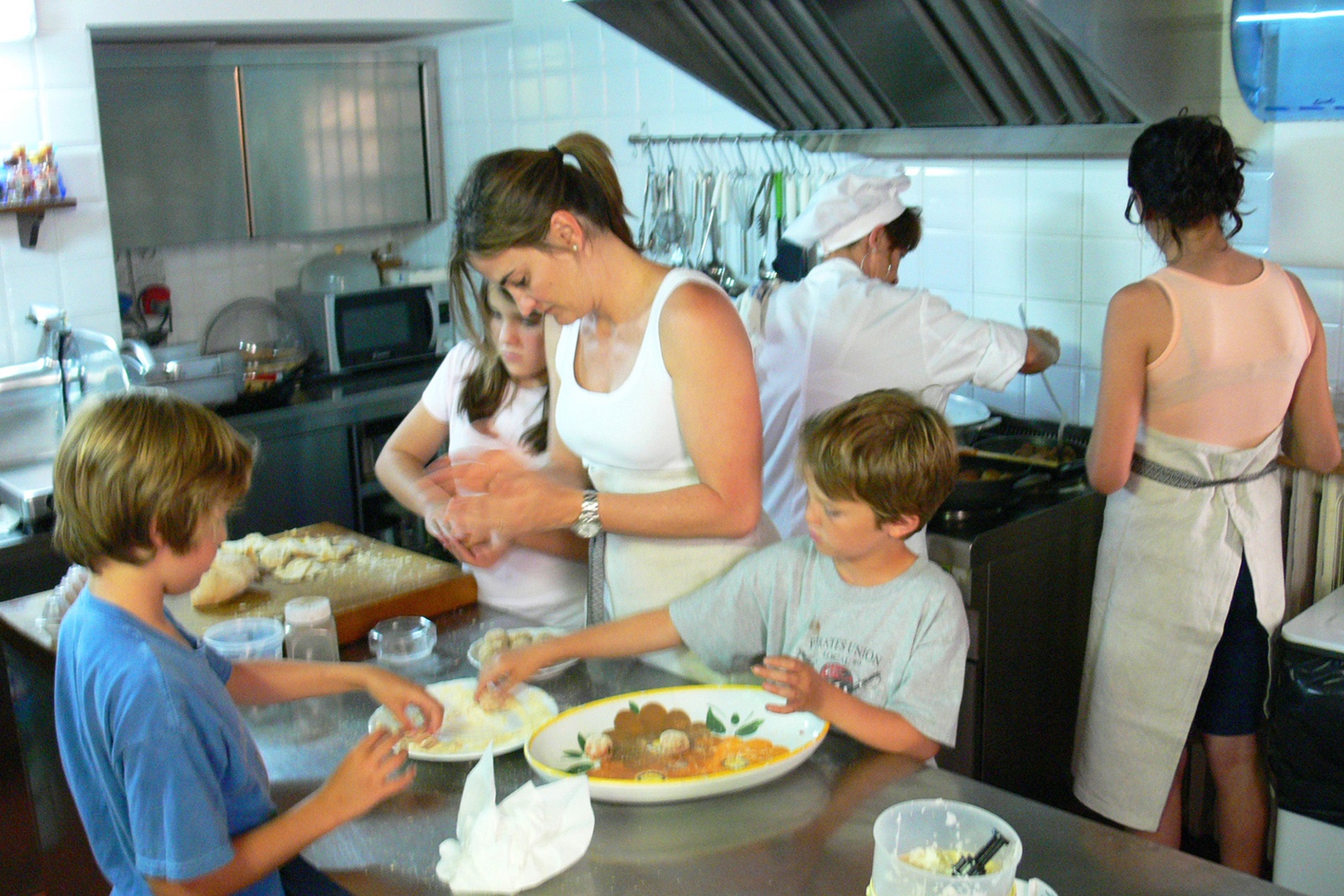 Cooking lessons are offered with advance arrangement.