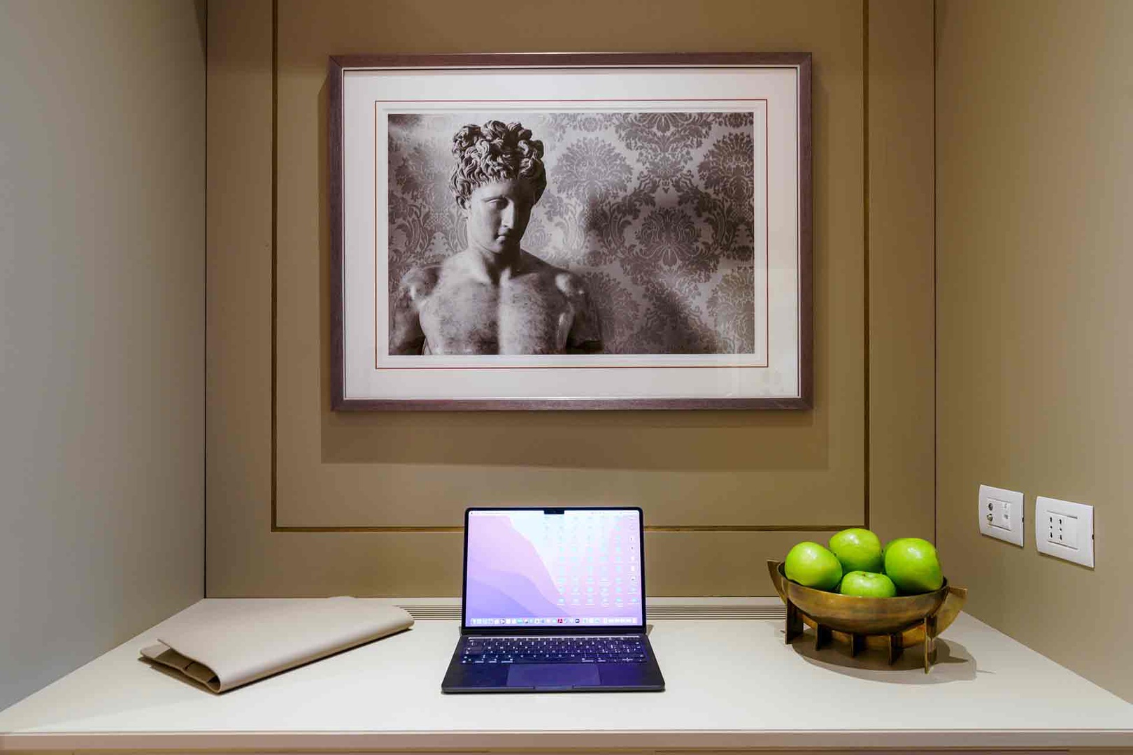 Stay productive at your dedicated workspace.