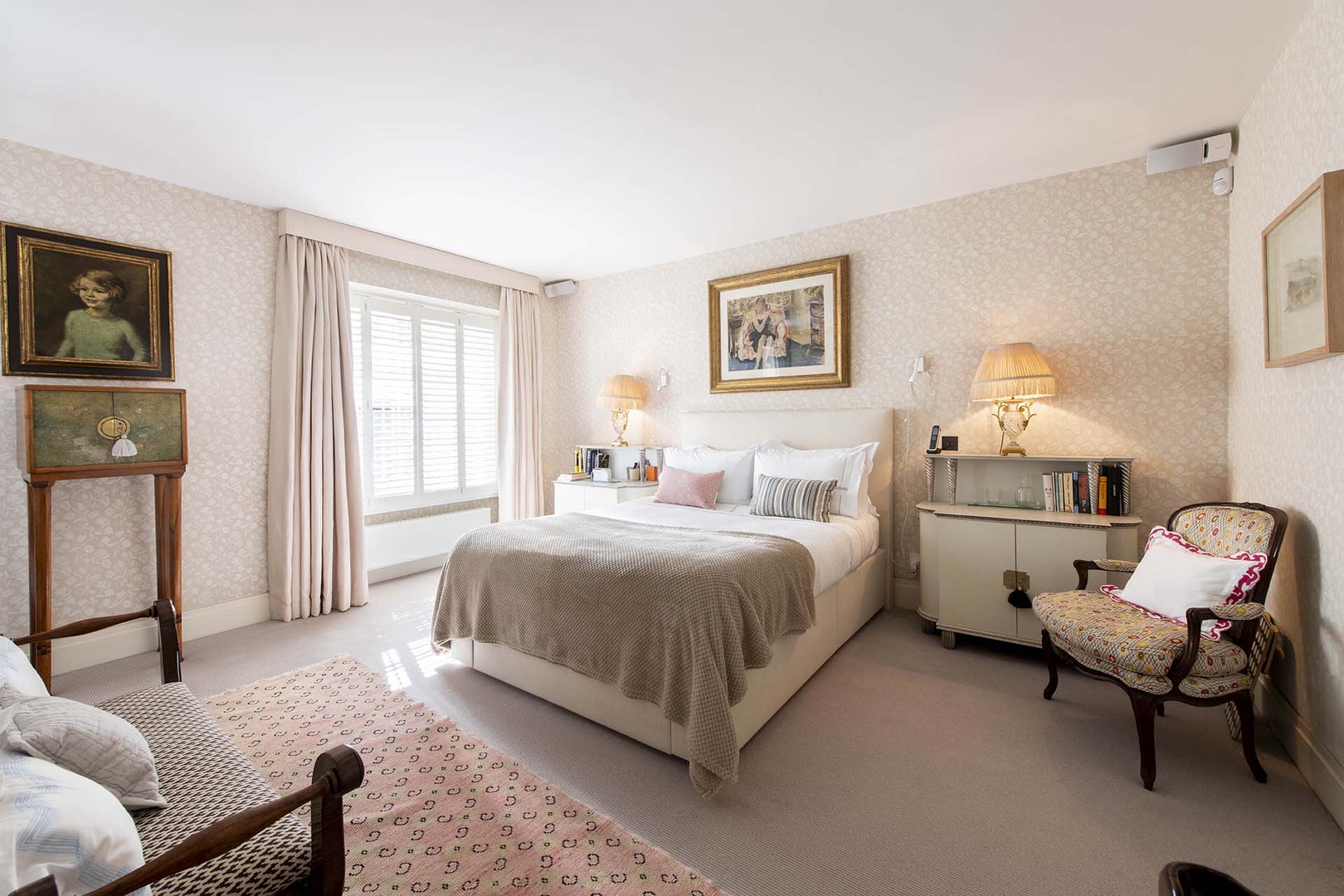 The home has three beautiful bedrooms.