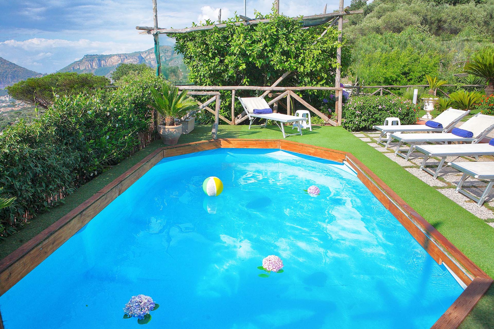 Relax by the pool or enjoy a refreshing swim.