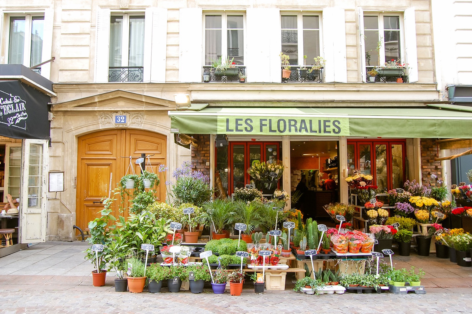 Find beautiful rue Cler market street right outside your door!