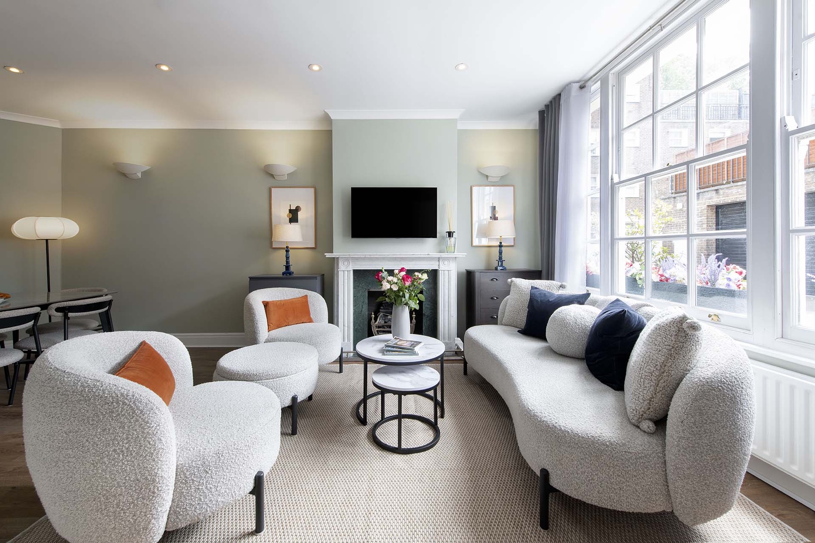You'll fall in love with the private setting of this mews home.