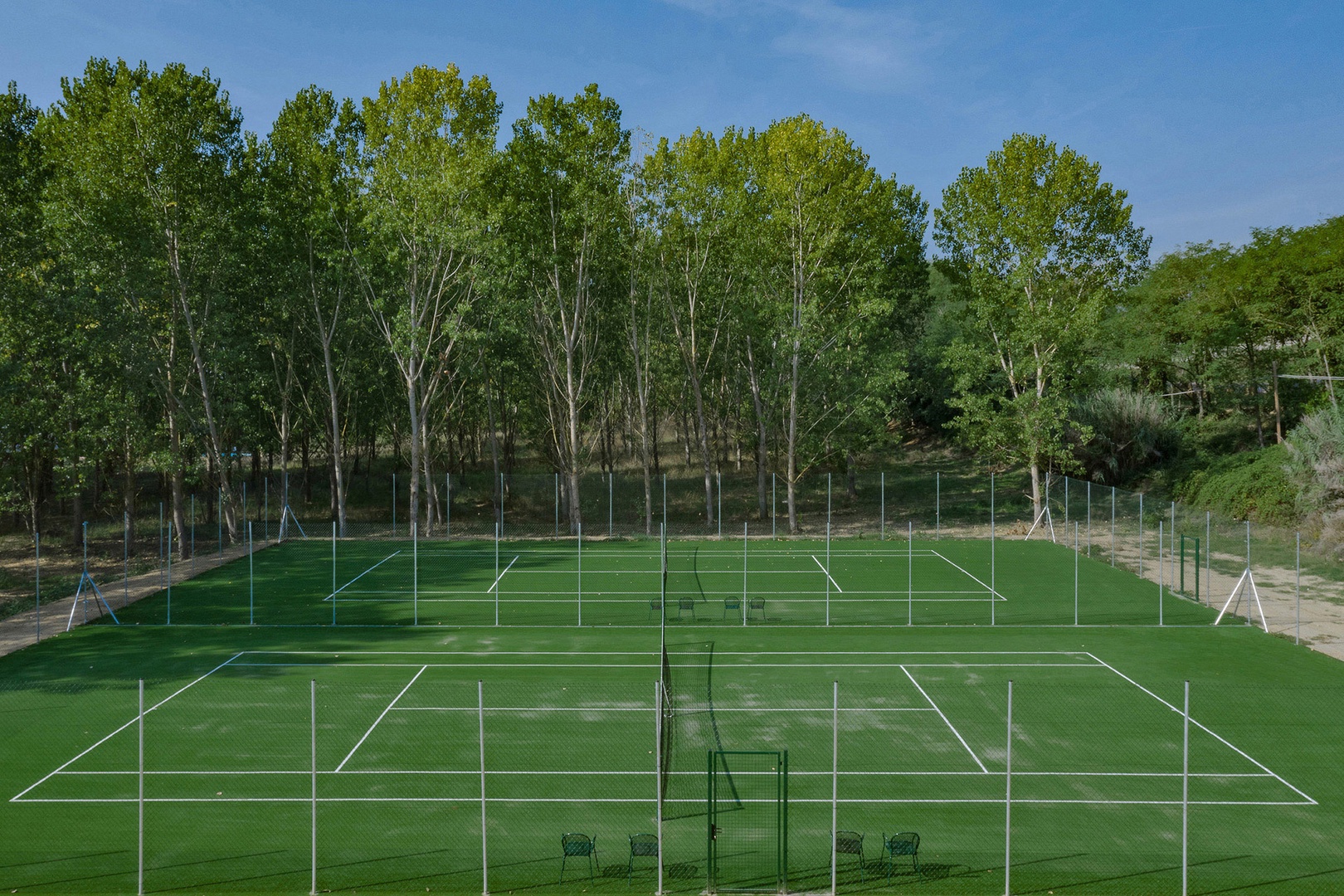 Tennis courts