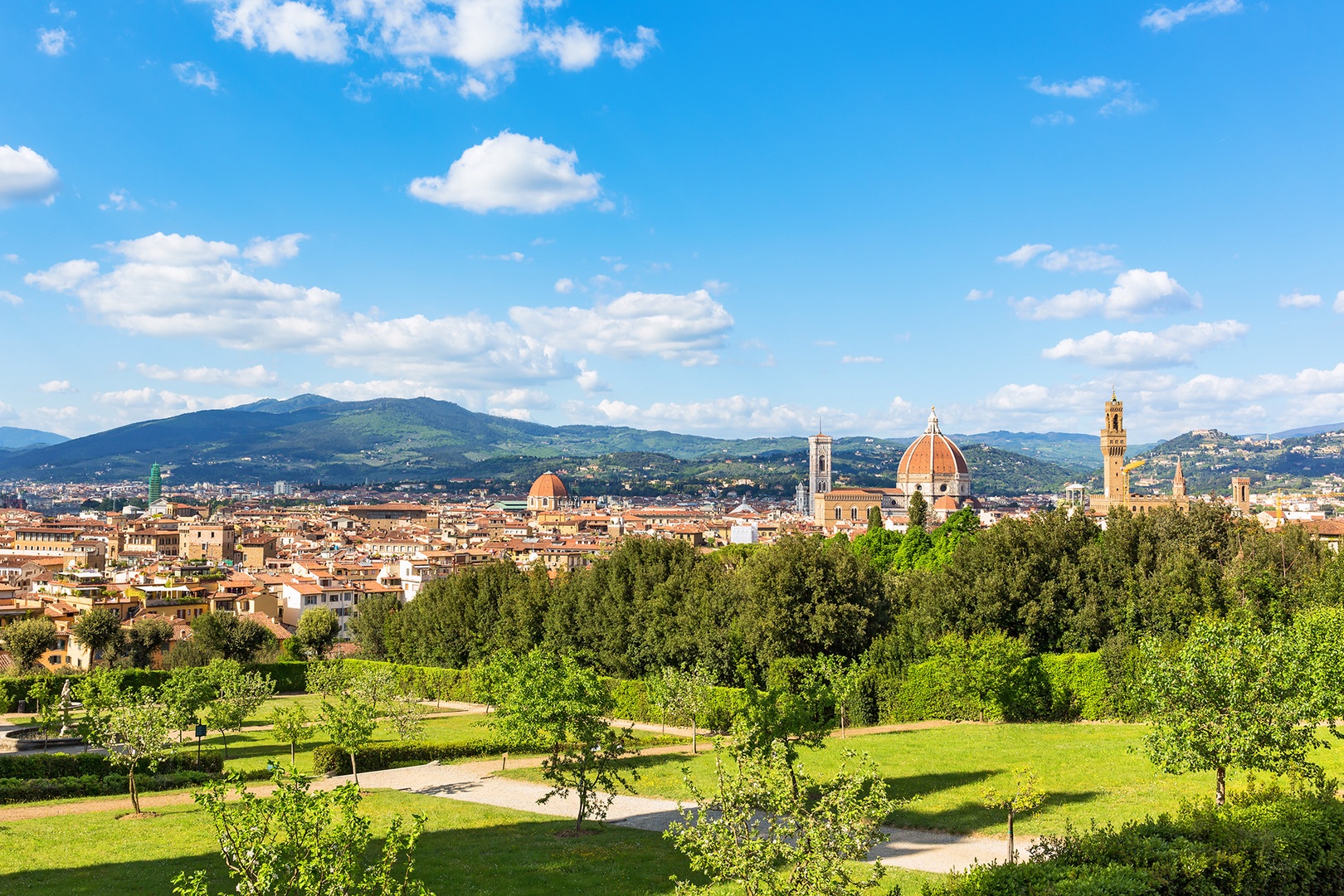 Visit the Boboli Gardens for extraordinary views of Florence.