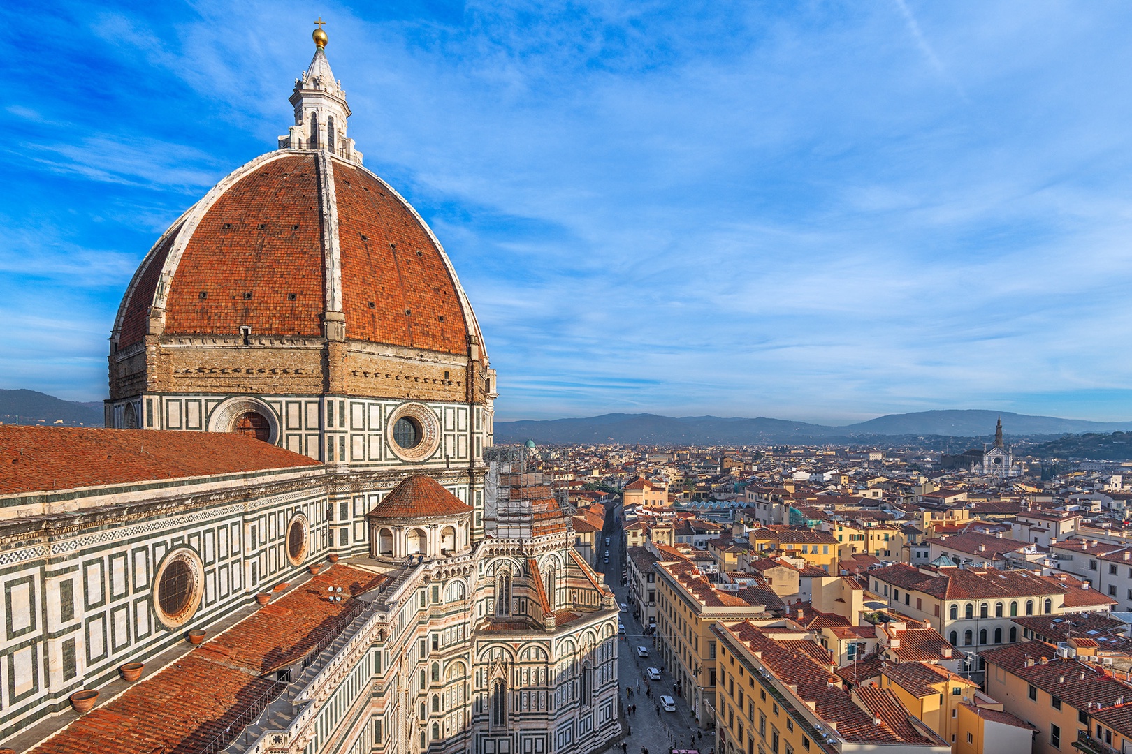 Easily stroll over to see the Duomo and Brunelleschi's dome.