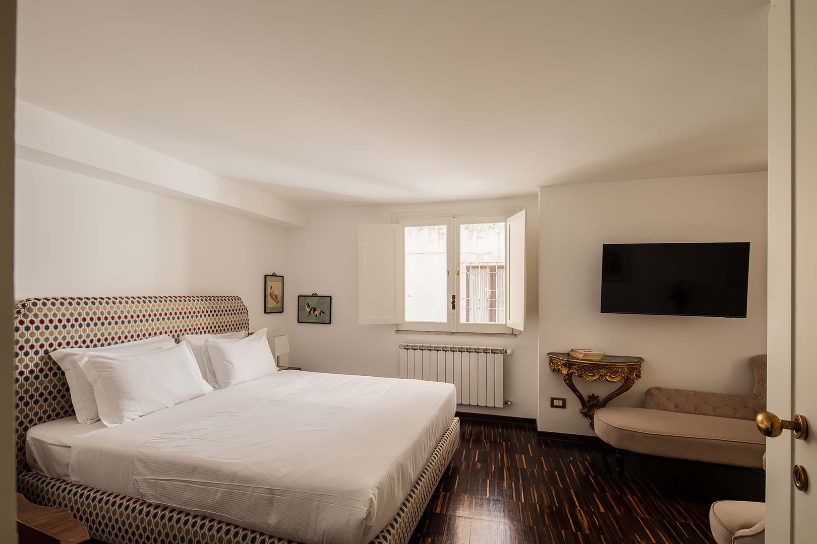 Serenely decorated bedroom 2.