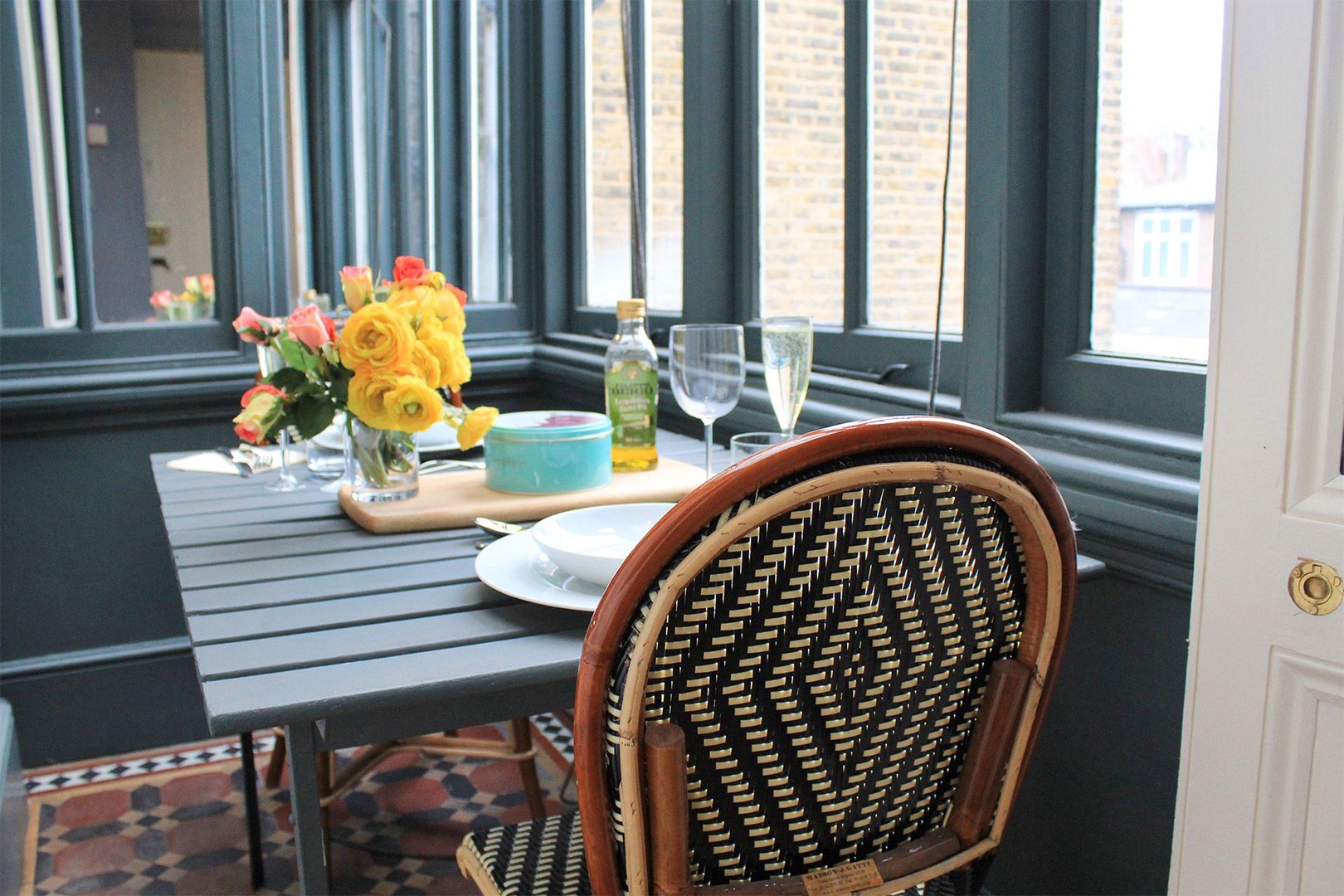 Charming dining area